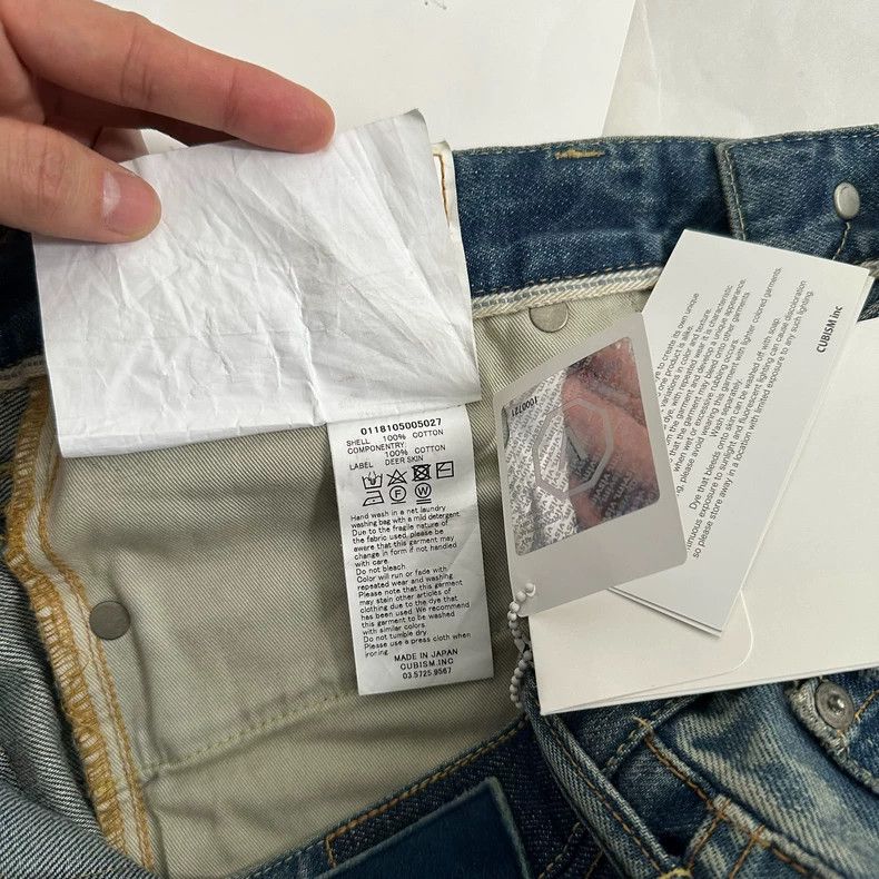 Visvim visvim size w36l30 18ss 03d14 jeans 2501-Nextarrow Size US 36 / EU 52 - 7 Thumbnail