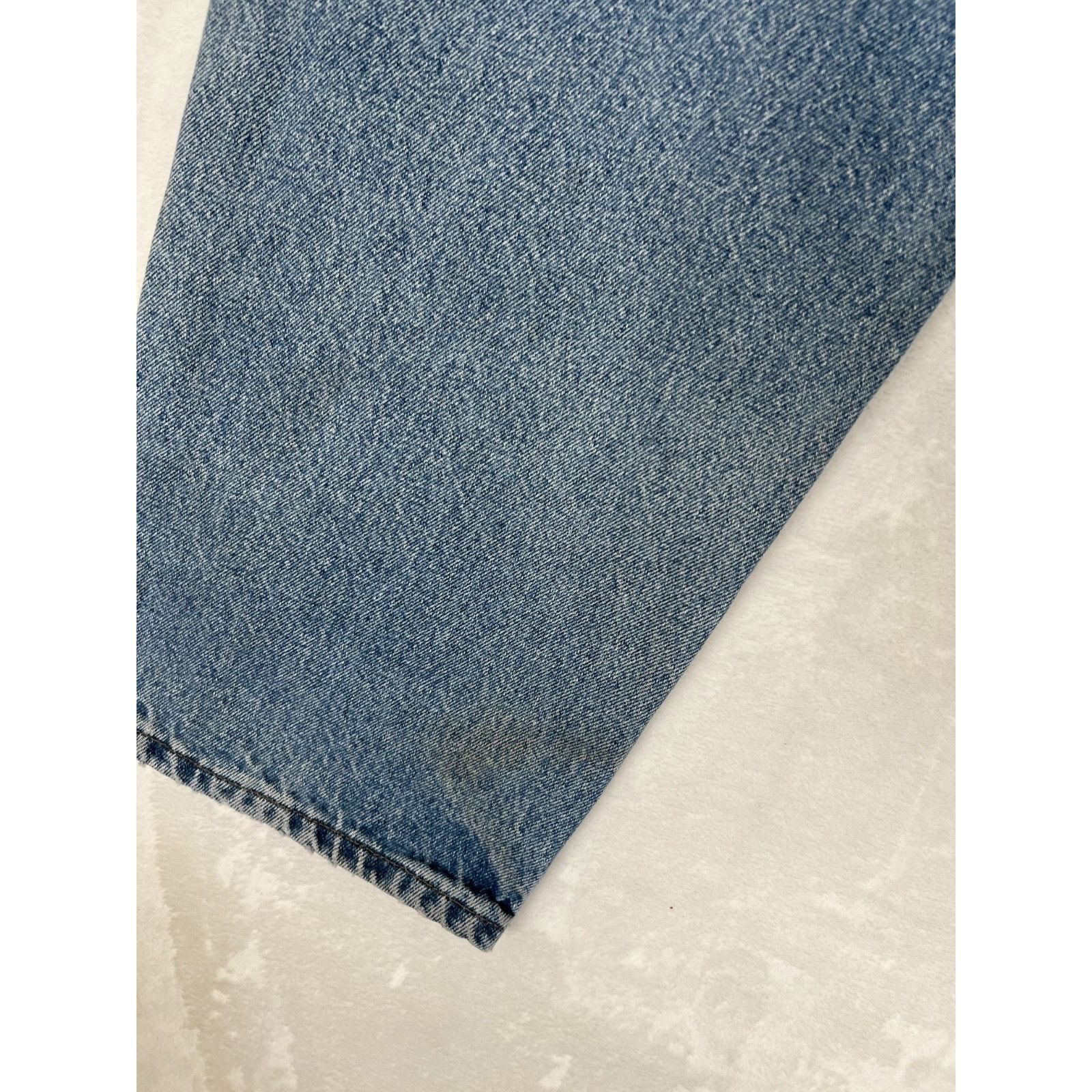 Carhartt Carhartt B160-DST Jeans Mens 42x30 Distressed Denim Leather Size US 42 / EU 58 - 10 Thumbnail