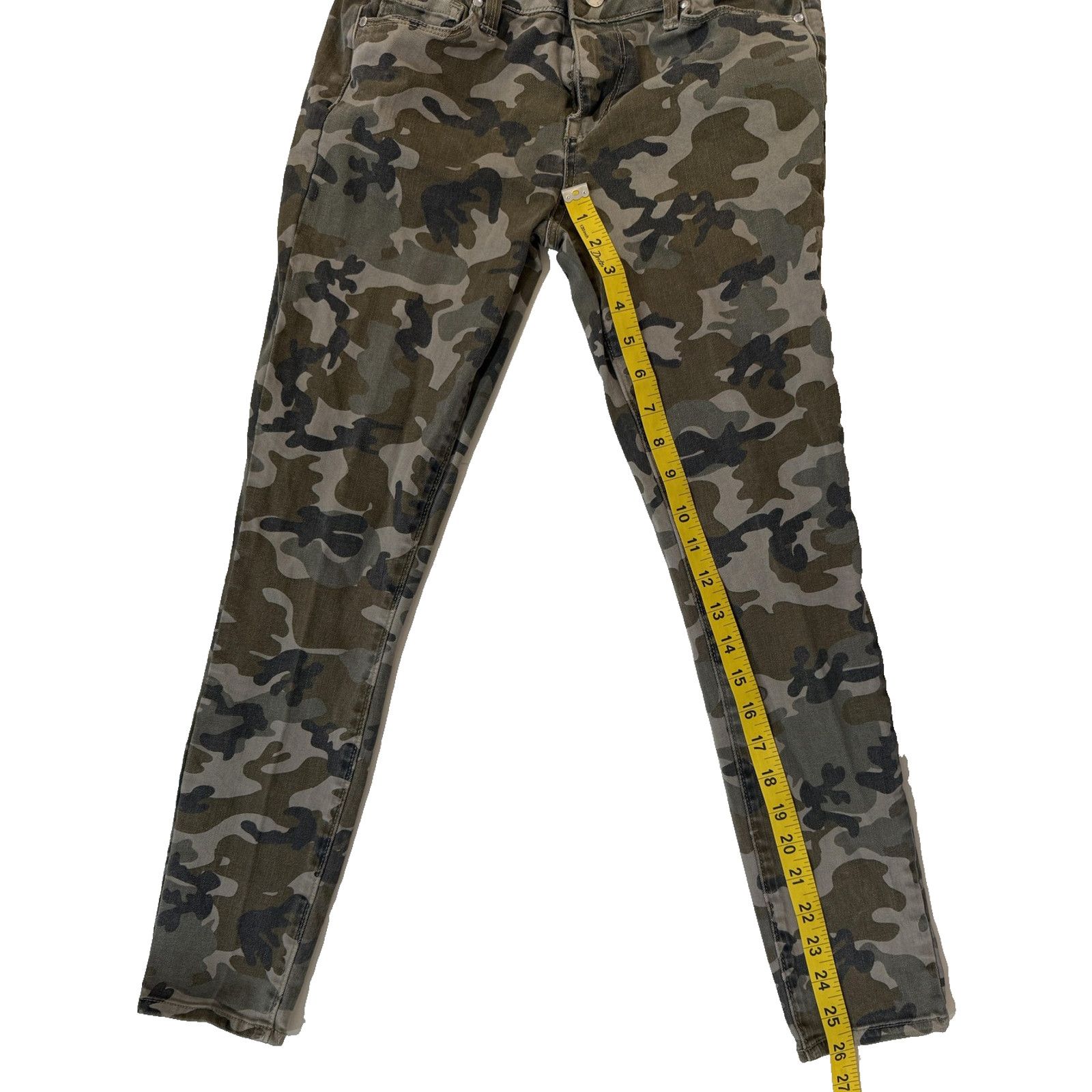 Kendall And Kylie Kendall + Kylie Jeans Womens 26 Camouflage Skinny Stretch Size 26" / US 2 / IT 38 - 6 Thumbnail
