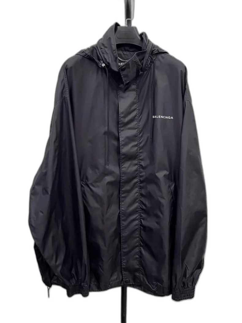 Balenciaga Balenciaga Logo Windbreaker Jacket-2505 Size US L / EU 52-54 / 3 - 1 Thumbnail
