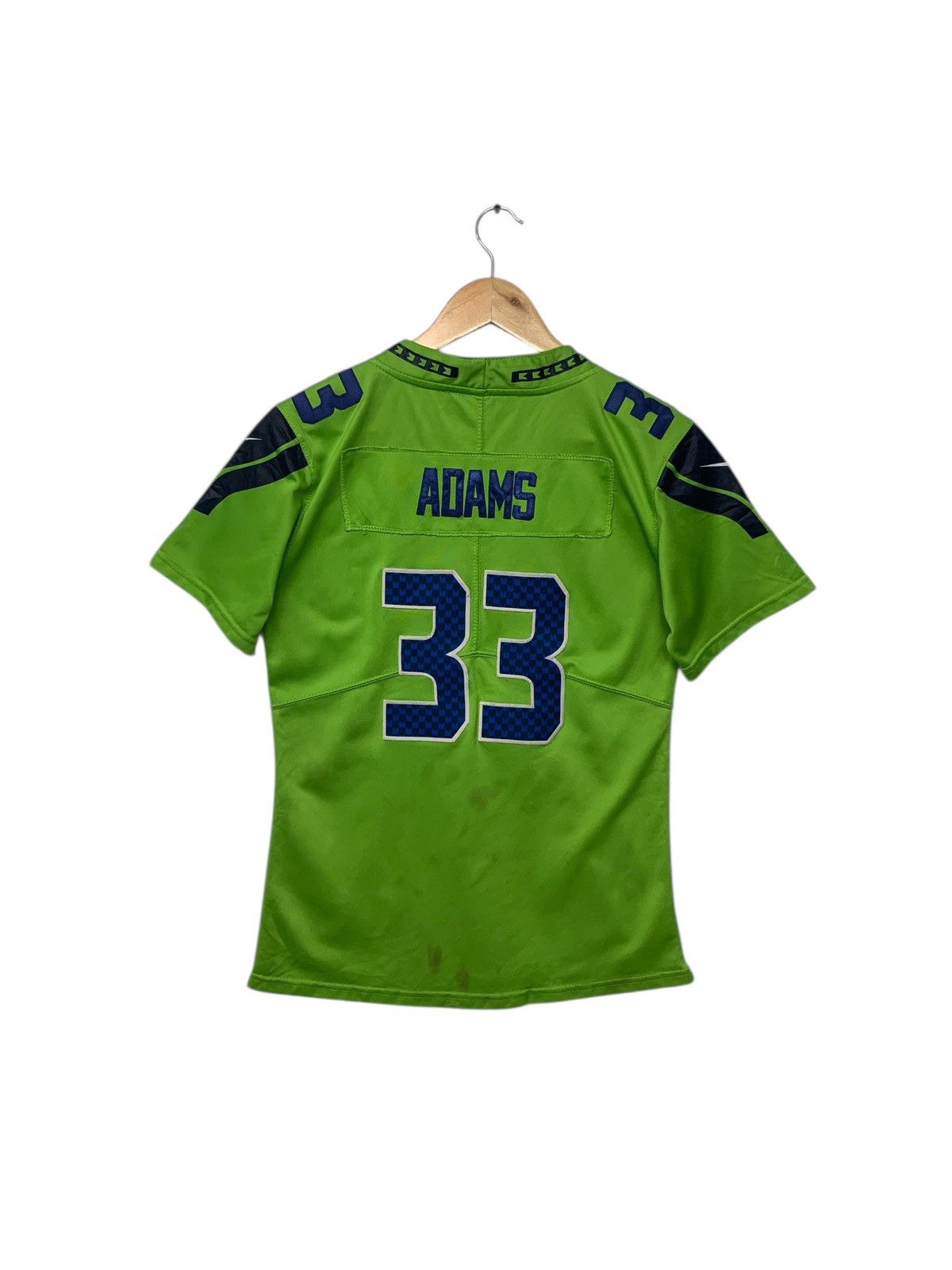 NFL Rare Seahawk NFL Jersey "Adam 33" By Nike Size S / US 4 / IT 40 - 3 Thumbnail
