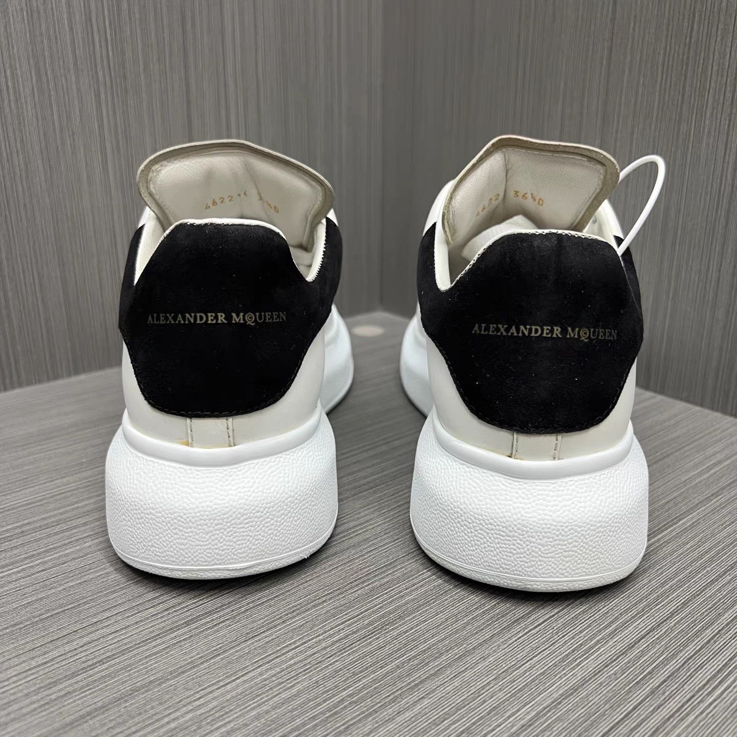 Alexander McQueen Alexander McQueen Oversized Sneaker (Black Tail) K15 Size US 6.5 / IT 36.5 - 3 Thumbnail
