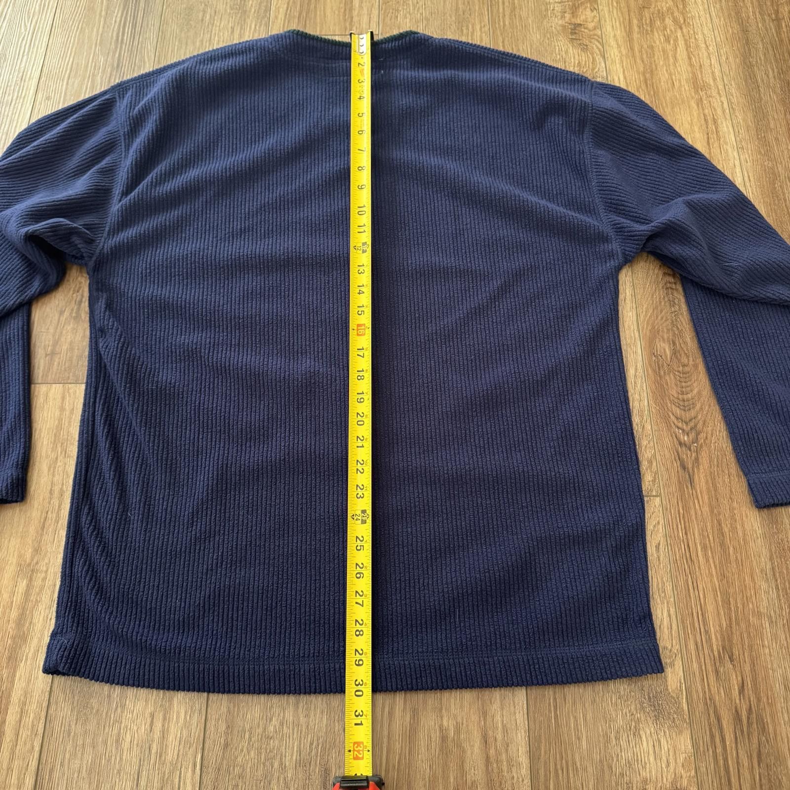 Big Dogs Vintage Big Dogs Fleece Knit V Neck 90s Y2K Size US L / EU 52-54 / 3 - 5 Thumbnail
