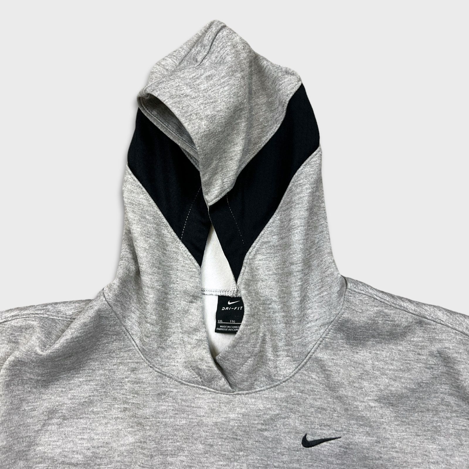 Nike × Vintage Nike Sportswear Hoodie 2XL Dri Fit Swoosh Hooded Sweatshirt Size US XXL / EU 58 / 5 - 2 Thumbnail