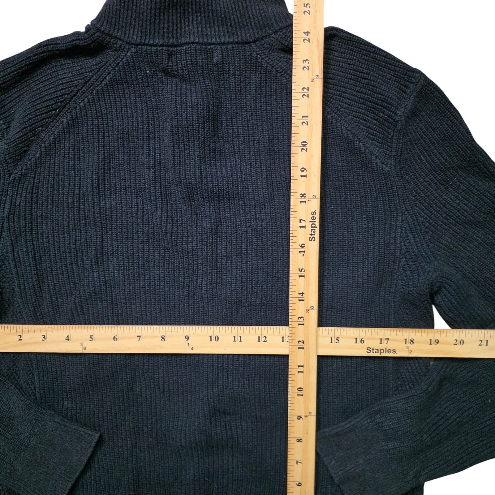 Banana Republic Banana Republic Half-Zip Sweater Men M Italian Merino Blend Size US M / EU 48-50 / 2 - 4 Thumbnail