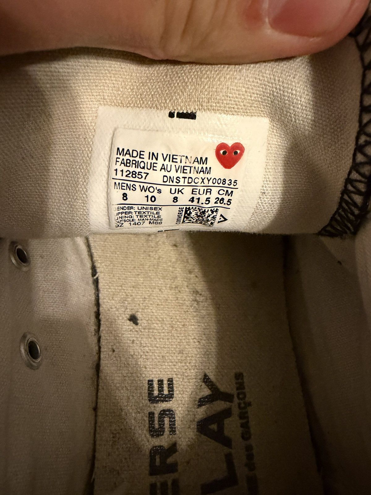 Comme des Garcons Comme Des Garcons Converse Size US 8 / EU 41 - 5 Thumbnail