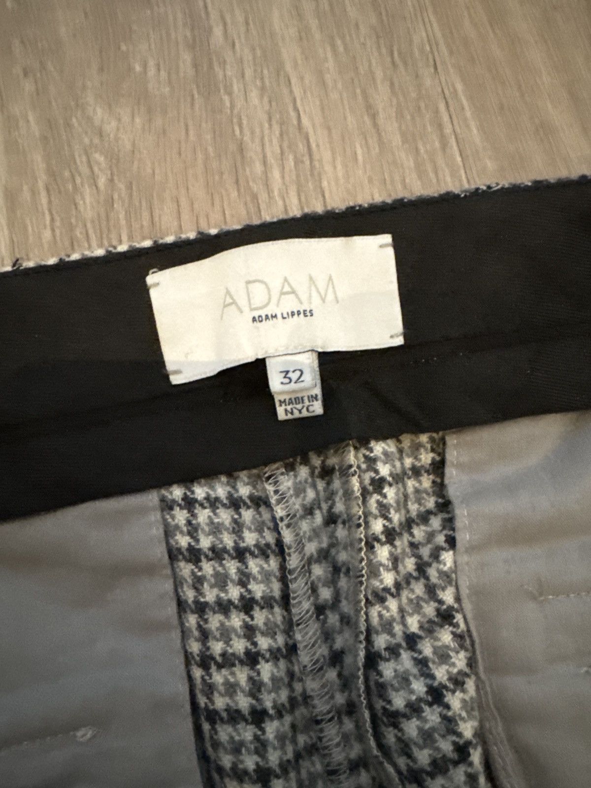 Other ADAM Adam Lippes Houndstooth Pleated Trousers Size US 32 / EU 48 - 3 Thumbnail