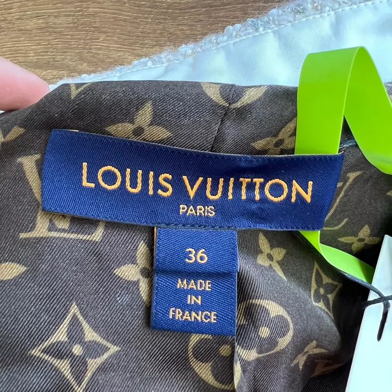 Louis Vuitton Louis Vuitton White logo blazer Size XS / US 0-2 / IT 36-38 - 6 Thumbnail