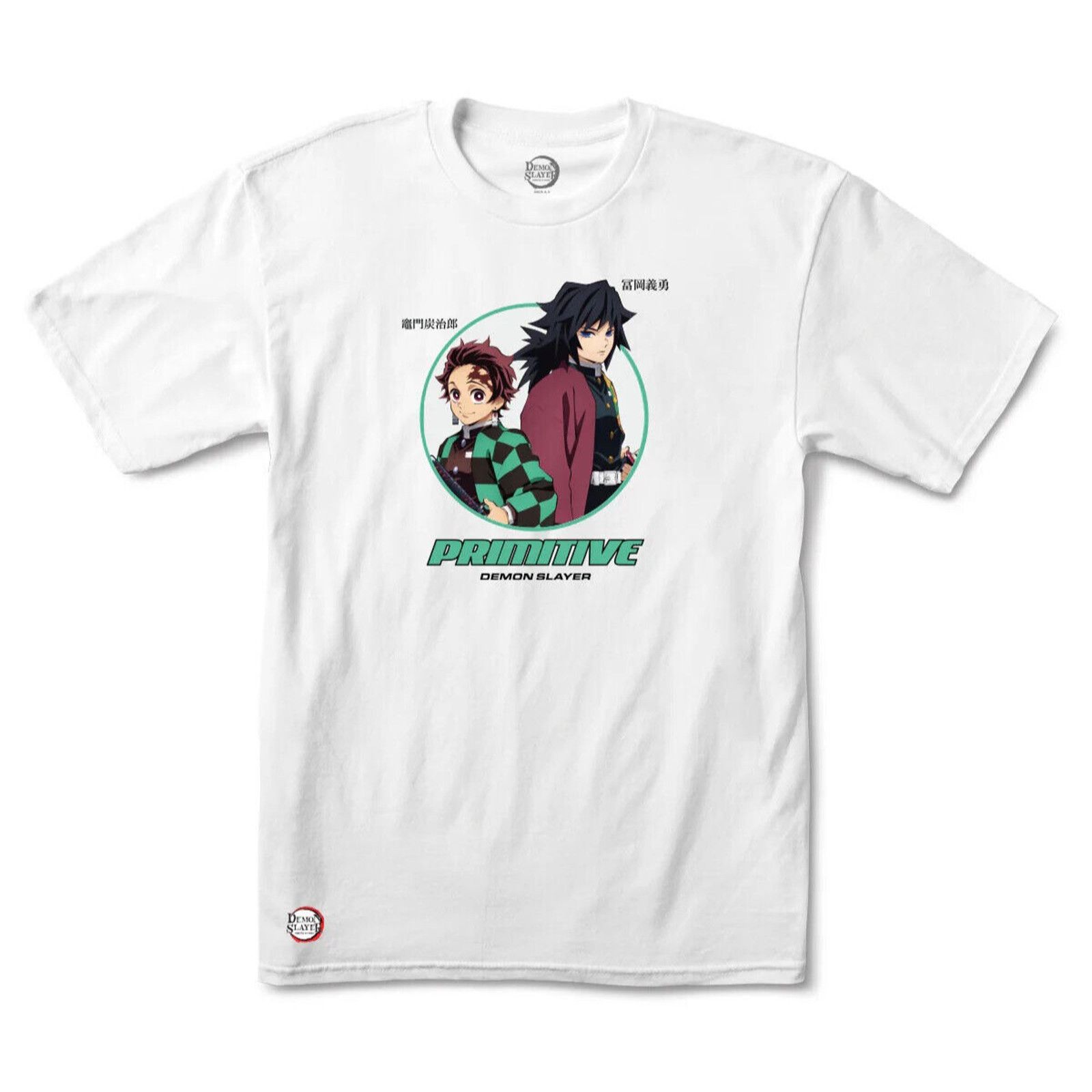 Primitive Primitive Skate Mens X Demon Slayer Short Sleeve Tee T-Shirt Size US M / EU 48-50 / 2 - 1 Thumbnail