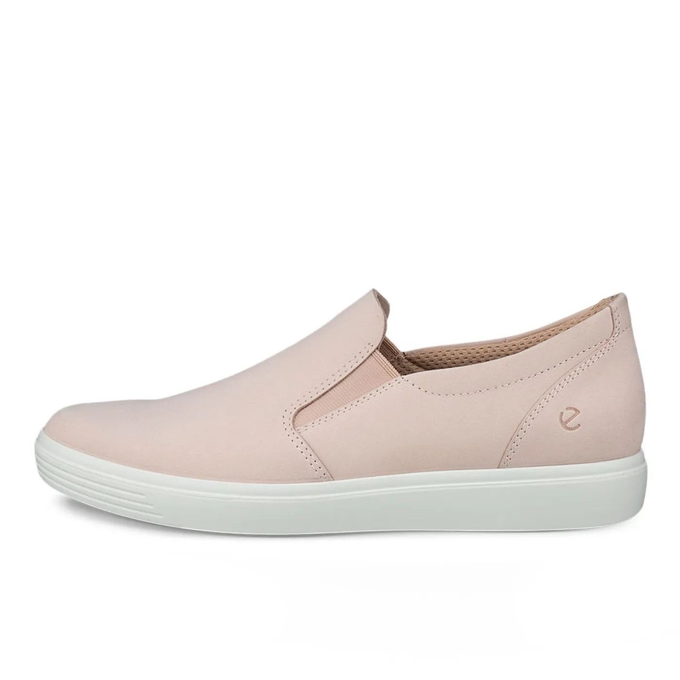 Ecco ECCO WOMEN'S 41 CLASSIC LOW TOP SNEAKER SLIP ON ROSE DUST Size US 10 / IT 40 - 2 Thumbnail