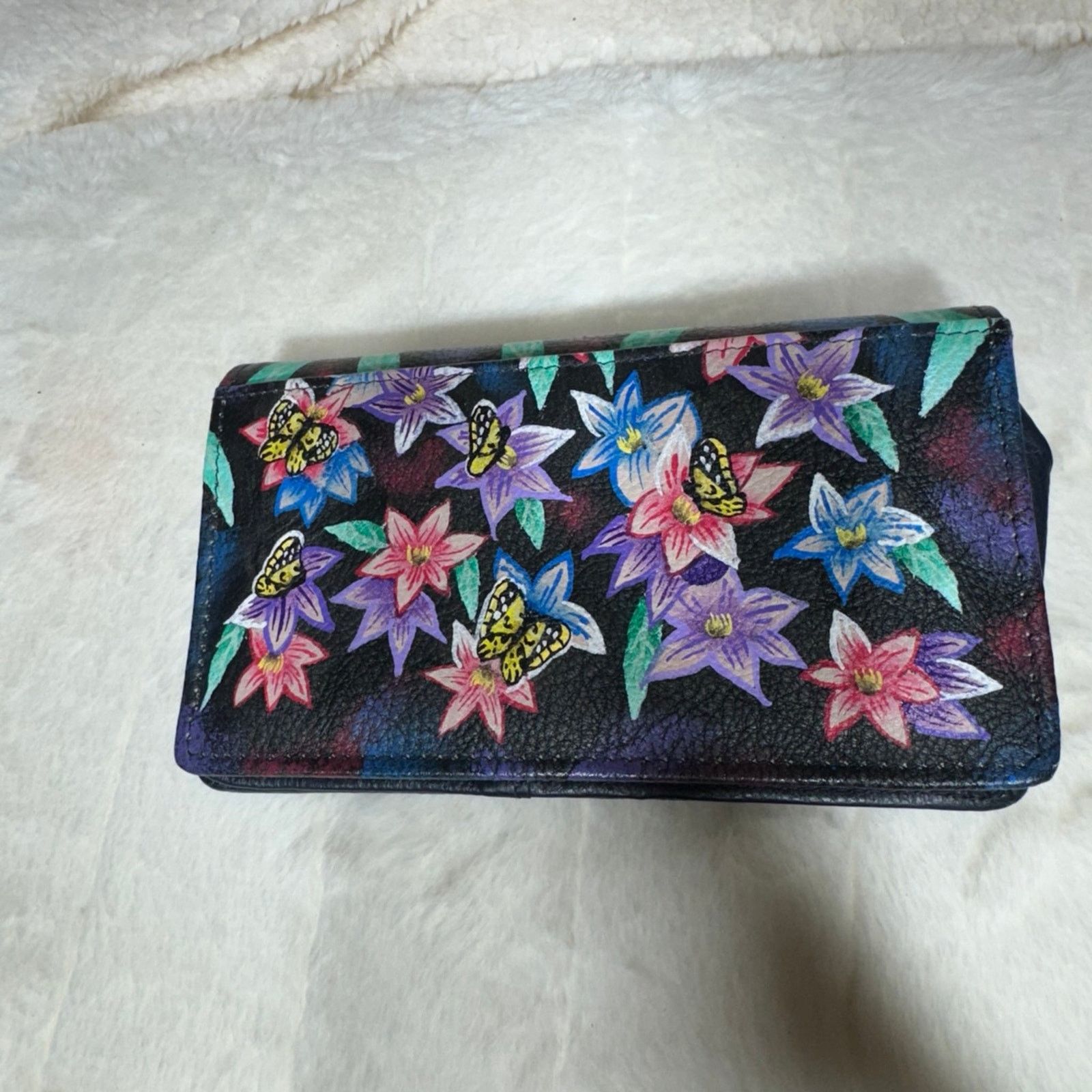 NBDN Nobrandedon Magnifique hand painted leather wallet Size ONE SIZE - 2 Thumbnail