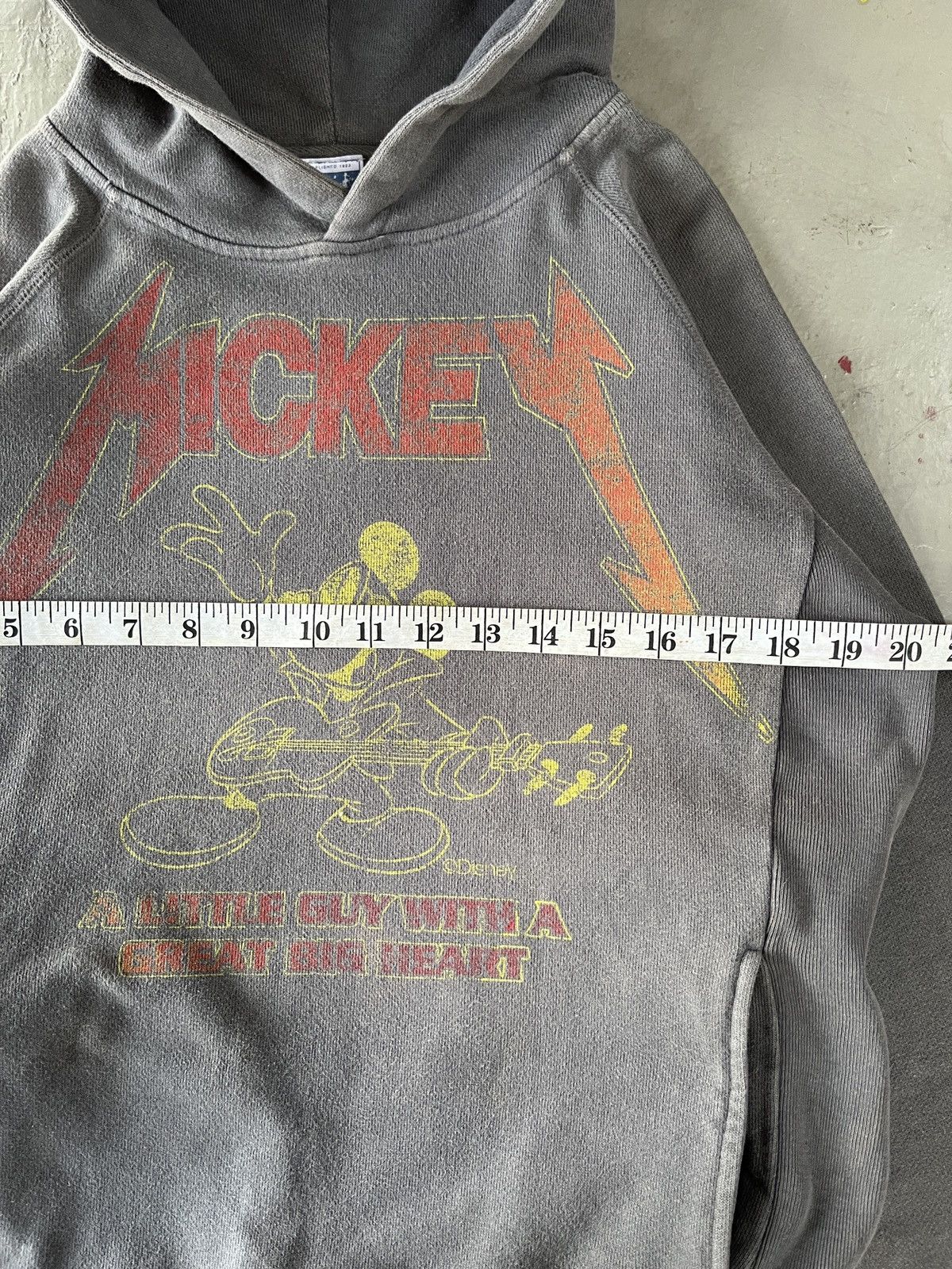 Number (N)ine Mickey Sunfaded Metallica Parody Reverse Weave Supreme Style Size US M / EU 48-50 / 2 - 9 Thumbnail