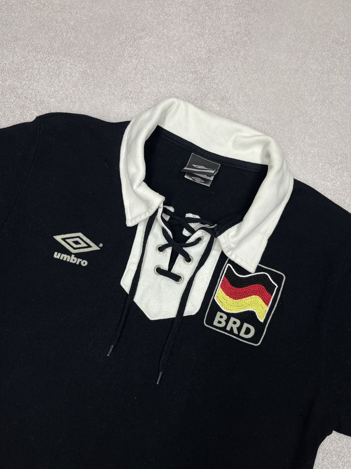 Umbro Vintage Retro Umbro BRD Germany USSR Semifinals Size US M / EU 48-50 / 2 - 4 Thumbnail