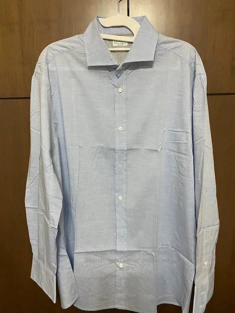 Brunello Cucinelli Men's Cotton Shirt.