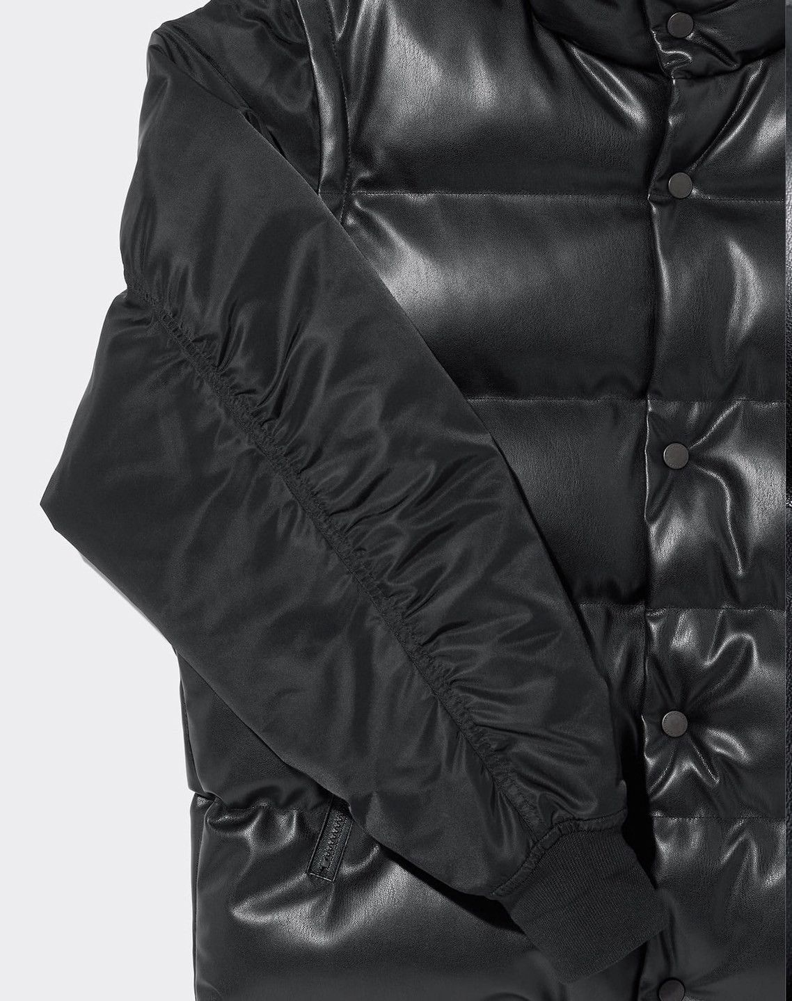 Japanese Brand UNDERCOVER × GU Convertible Padded Jacket Black 2 Way Size US L / EU 52-54 / 3 - 7 Thumbnail