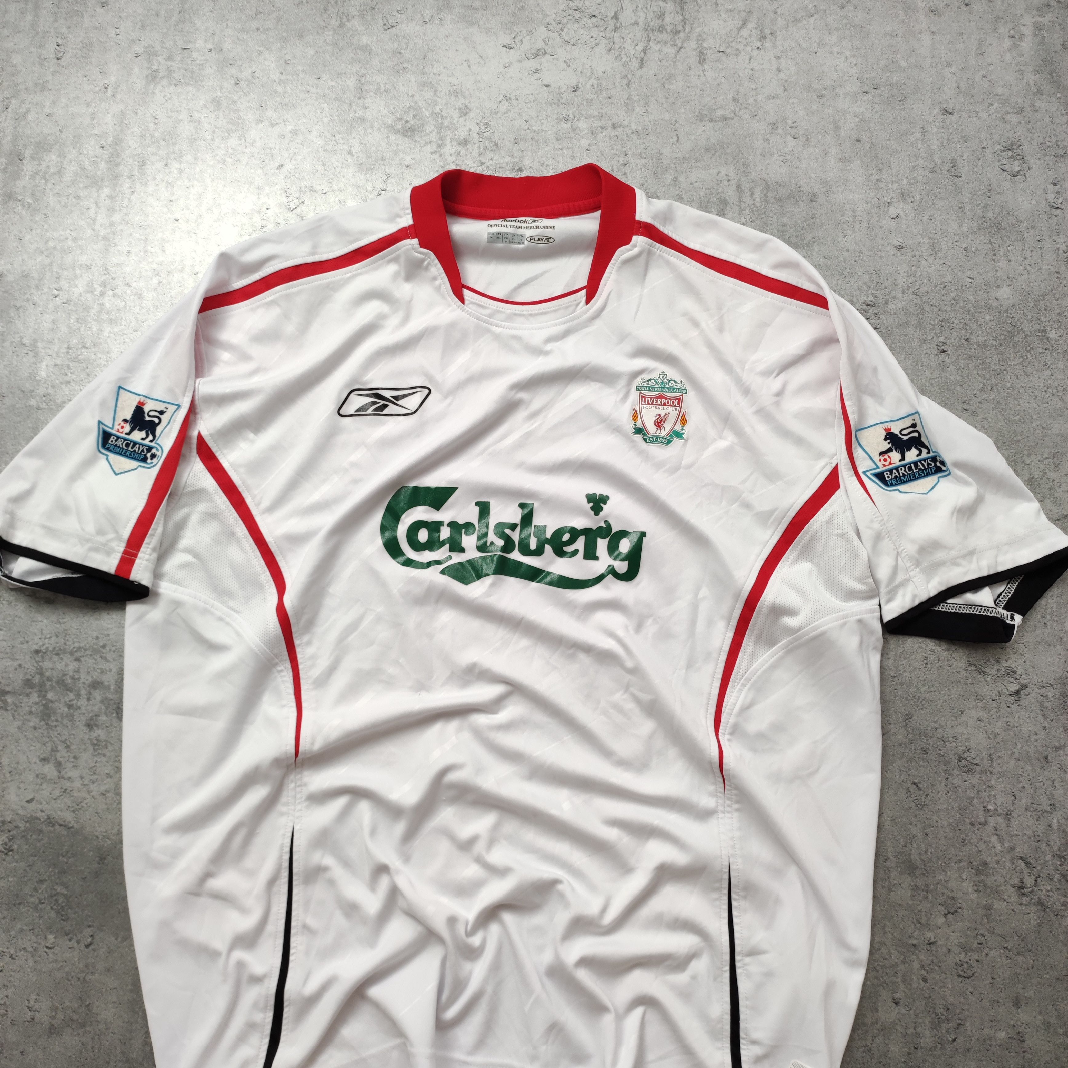 Vintage Vintage RARE 2005 Liverpool FC Football Premier League Kit Size US XXL / EU 58 / 5 - 3 Thumbnail