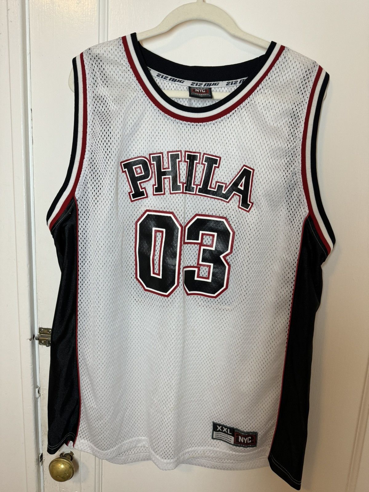 NBA Y2K Philadelphia 76ers #3 Allen Iverson Jersey Size US XXL / EU 58 / 5 - 1 Thumbnail