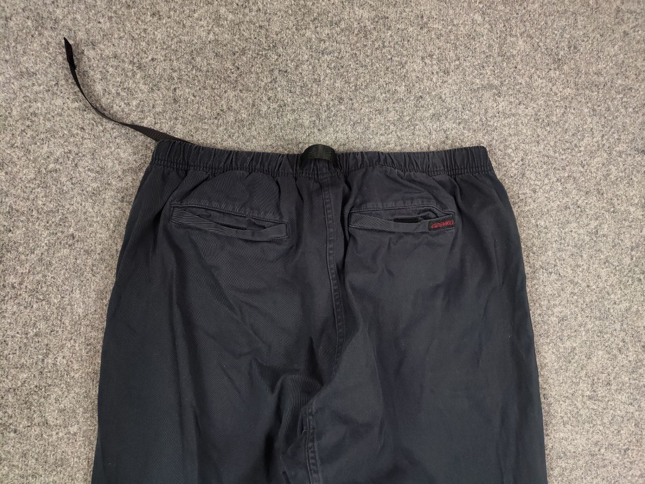 Gramicci Gramicci Japanese Design Dark Blue Canvas Cropped Pants Size US 34 / EU 50 - 9 Thumbnail
