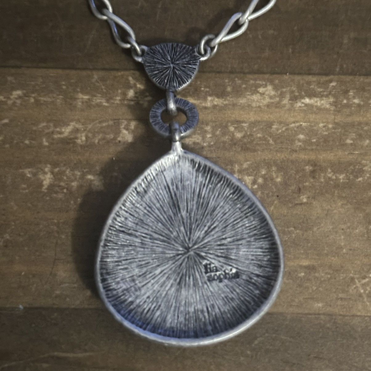 Other Lia Sophia Oasis station turquoise teardrop pendant necklace Size ONE SIZE - 7 Thumbnail