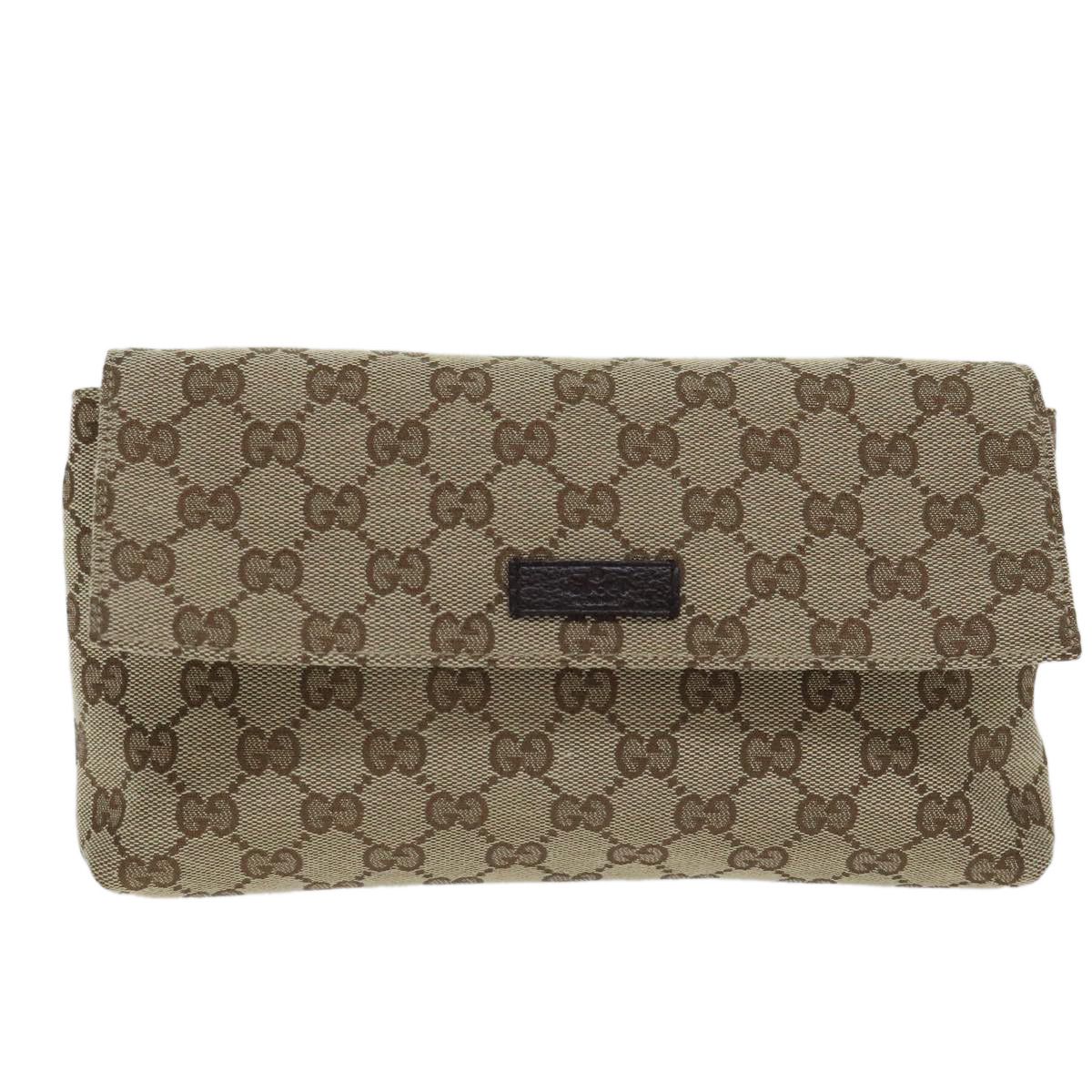 Gucci Beige Canvas Shoulder Bag (Pre-Owned) Size ONE SIZE - 1 Thumbnail