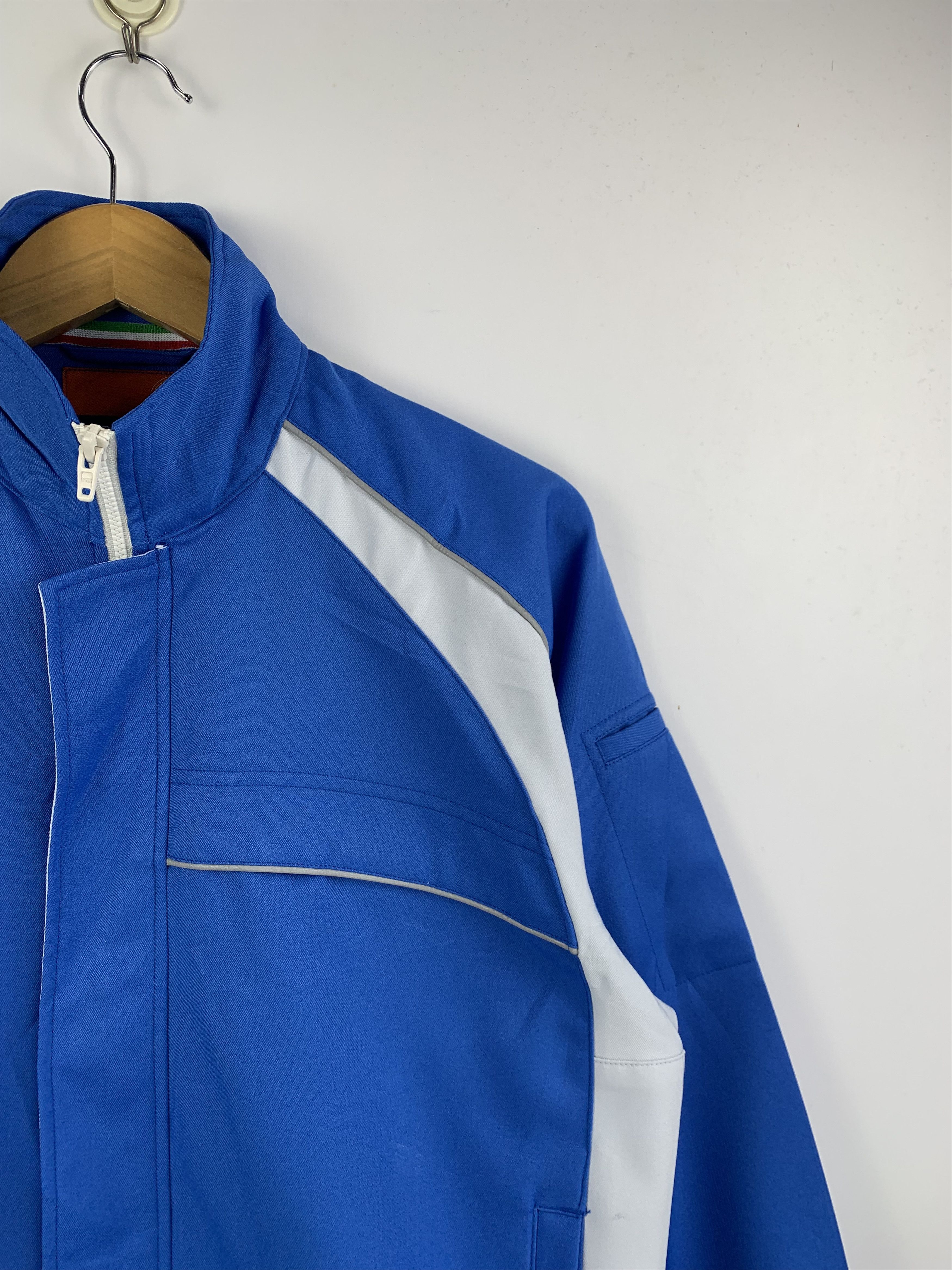 Japanese Brand Vintage Andare Schiettio Workwear Zipper Denim Jacket J1600 Size US L / EU 52-54 / 3 - 7 Thumbnail