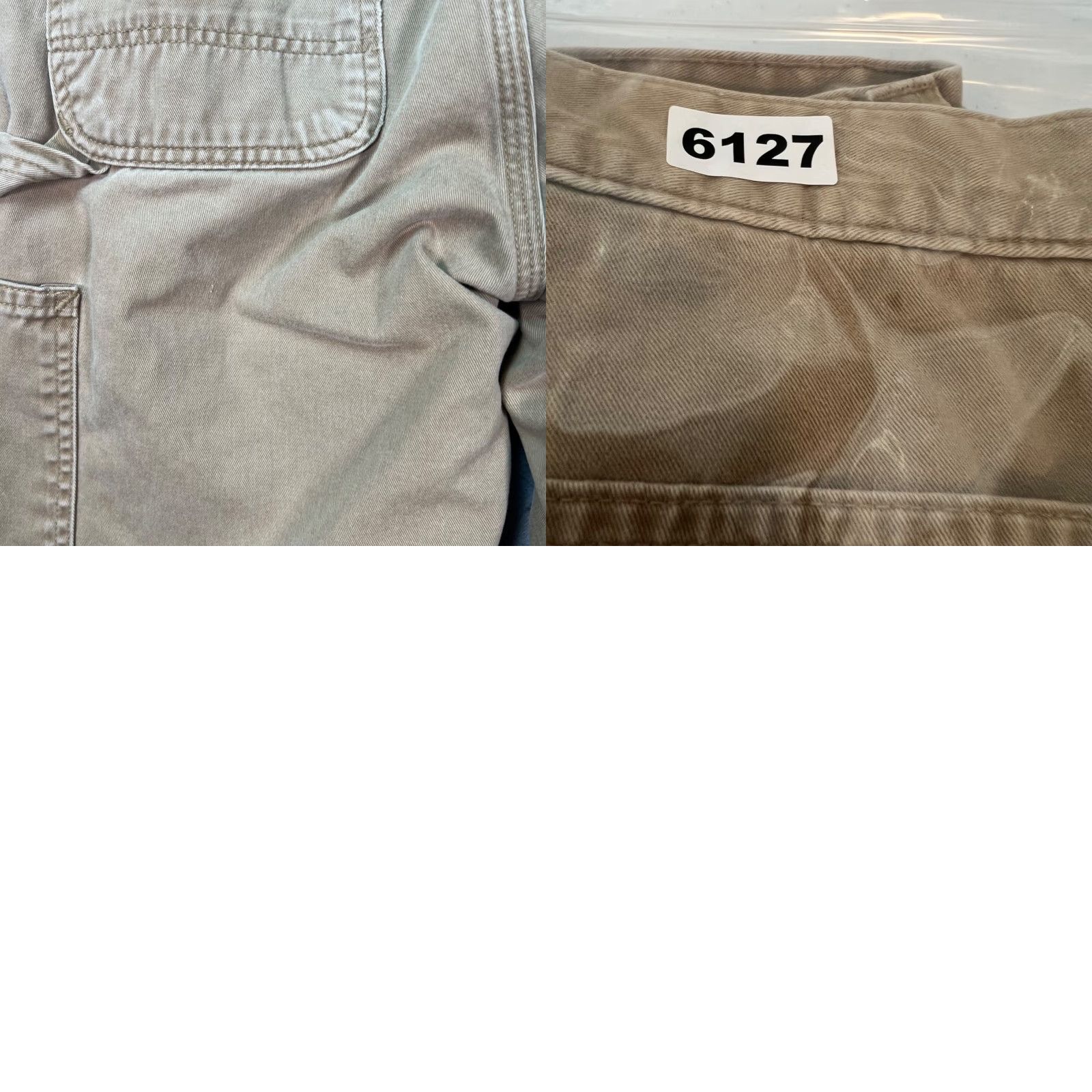 Carhartt Carhartt Mens Pants Khakis 30 x 31 Relaxed Fit Cotton Beige Workwear 5-Pocket Mens Pants Straight Leg Vintage No N/A Size US 30 / EU 46 - 9 Thumbnail