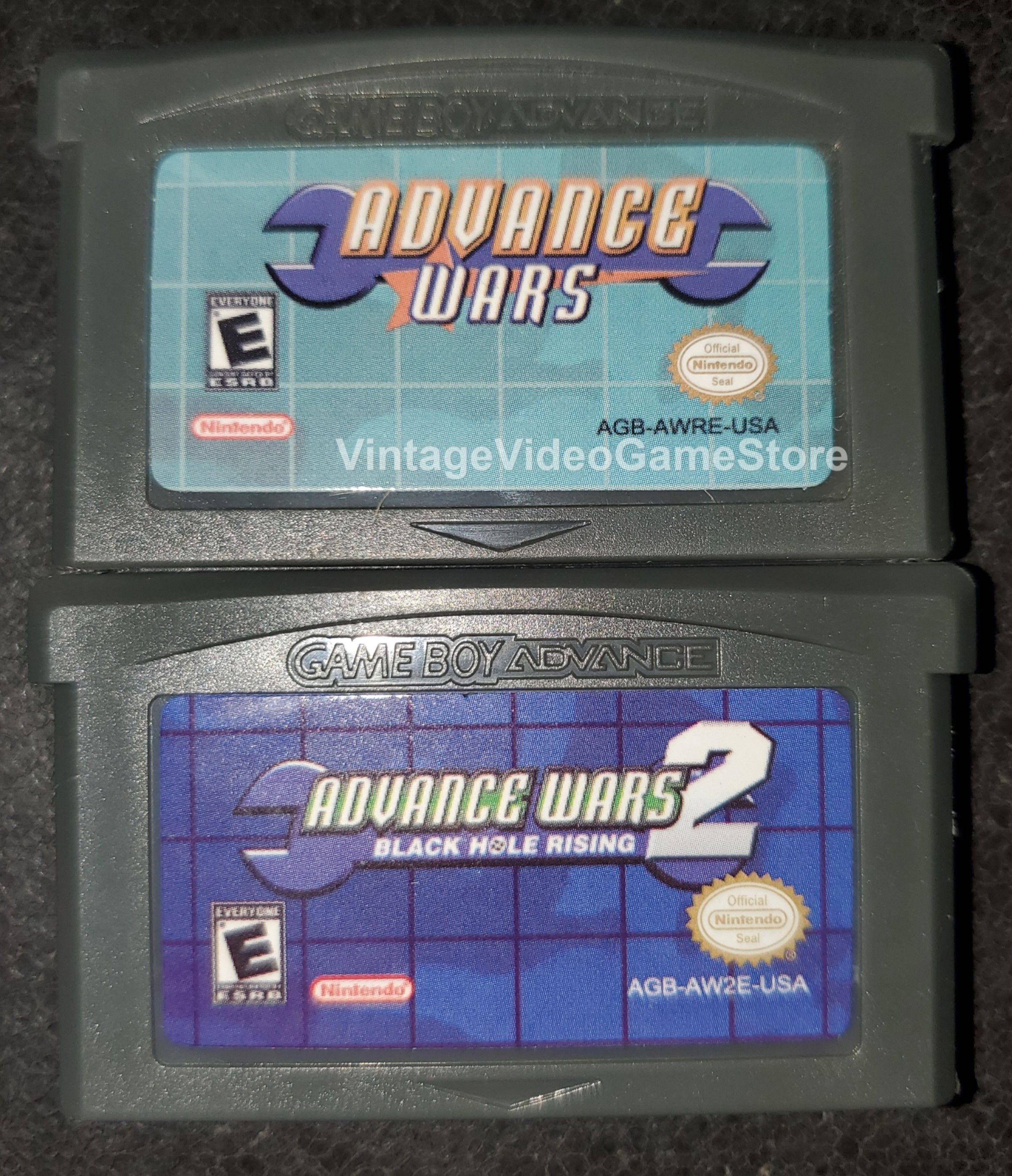 Nintendo Advance Wars 1 and 2 GBA Video Game Cartridges Nintendo Size ONE SIZE - 1 Thumbnail
