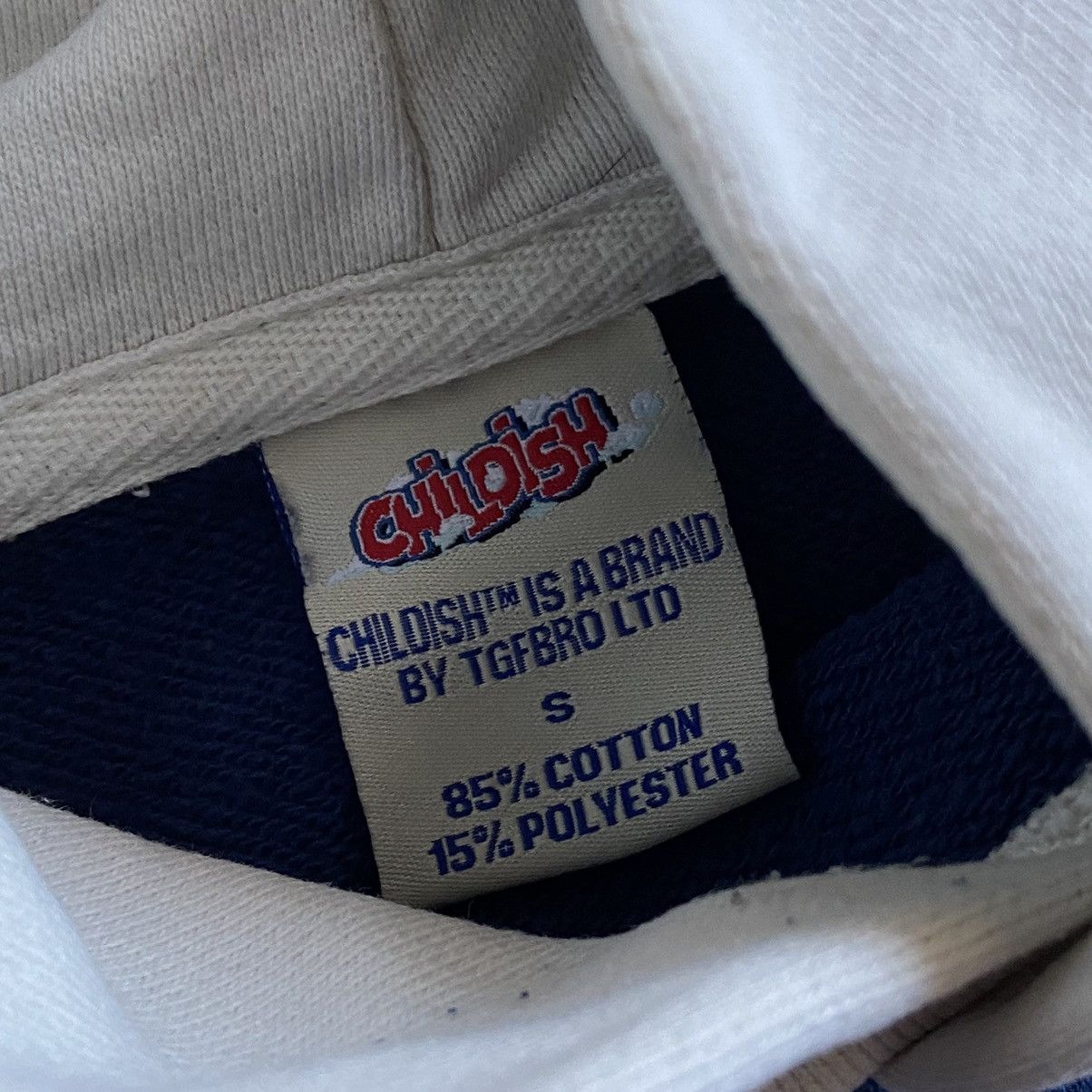 CHILDS 📌 Vintage Baggy Childish Theme Park Skategang Hoodie Size US S / EU 44-46 / 1 - 6 Thumbnail