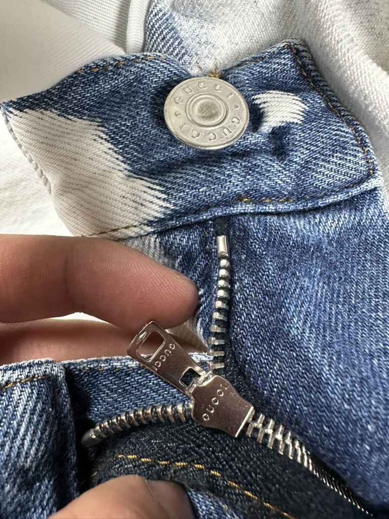 Gucci 2017 Resort Gucci Bleach Splattered Jeans Alessandro Michele Size US 32 / EU 48 - 11 Thumbnail