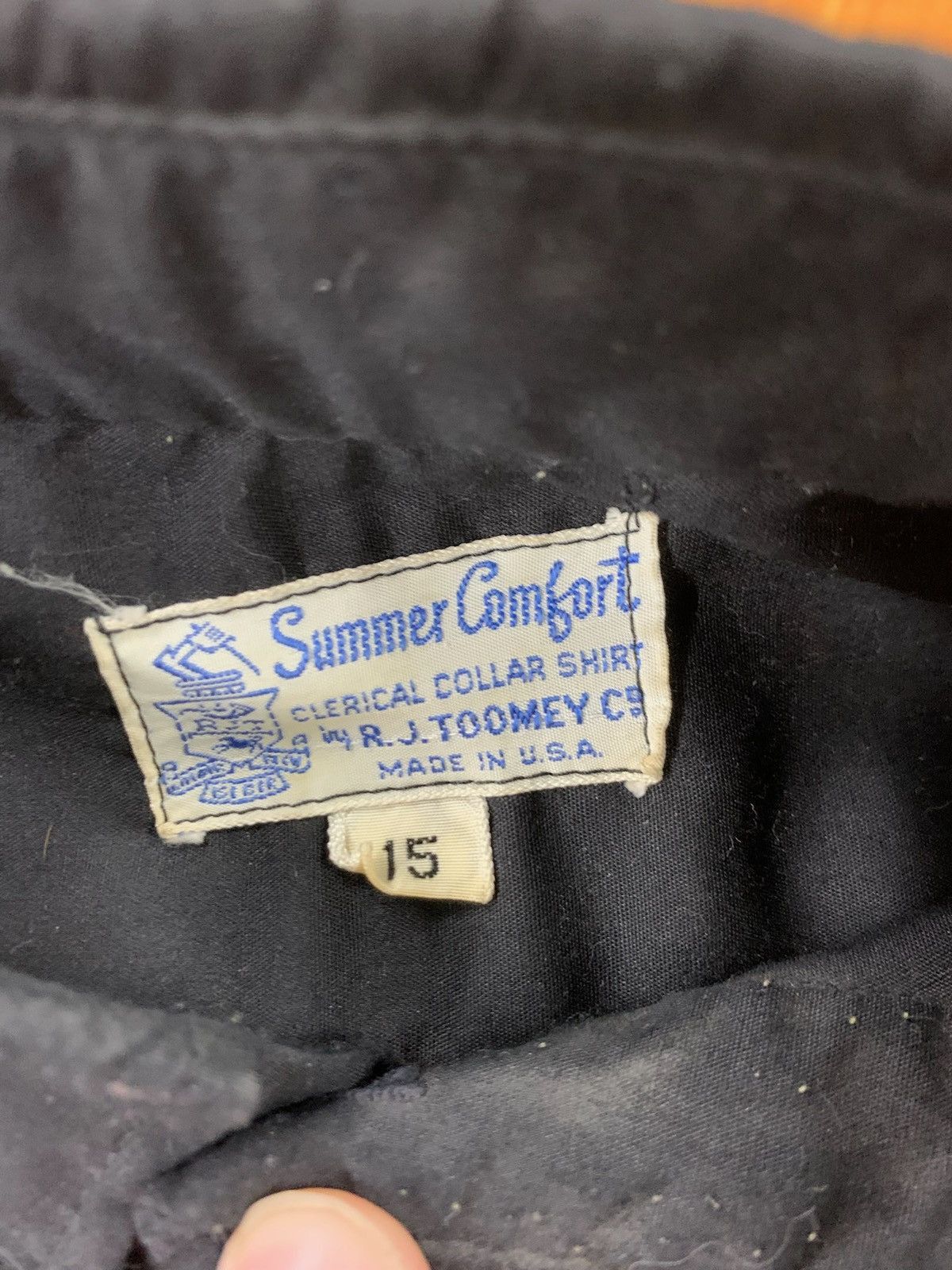 Vintage Vintage Blank Black Button Up Size US M / EU 48-50 / 2 - 1 Thumbnail