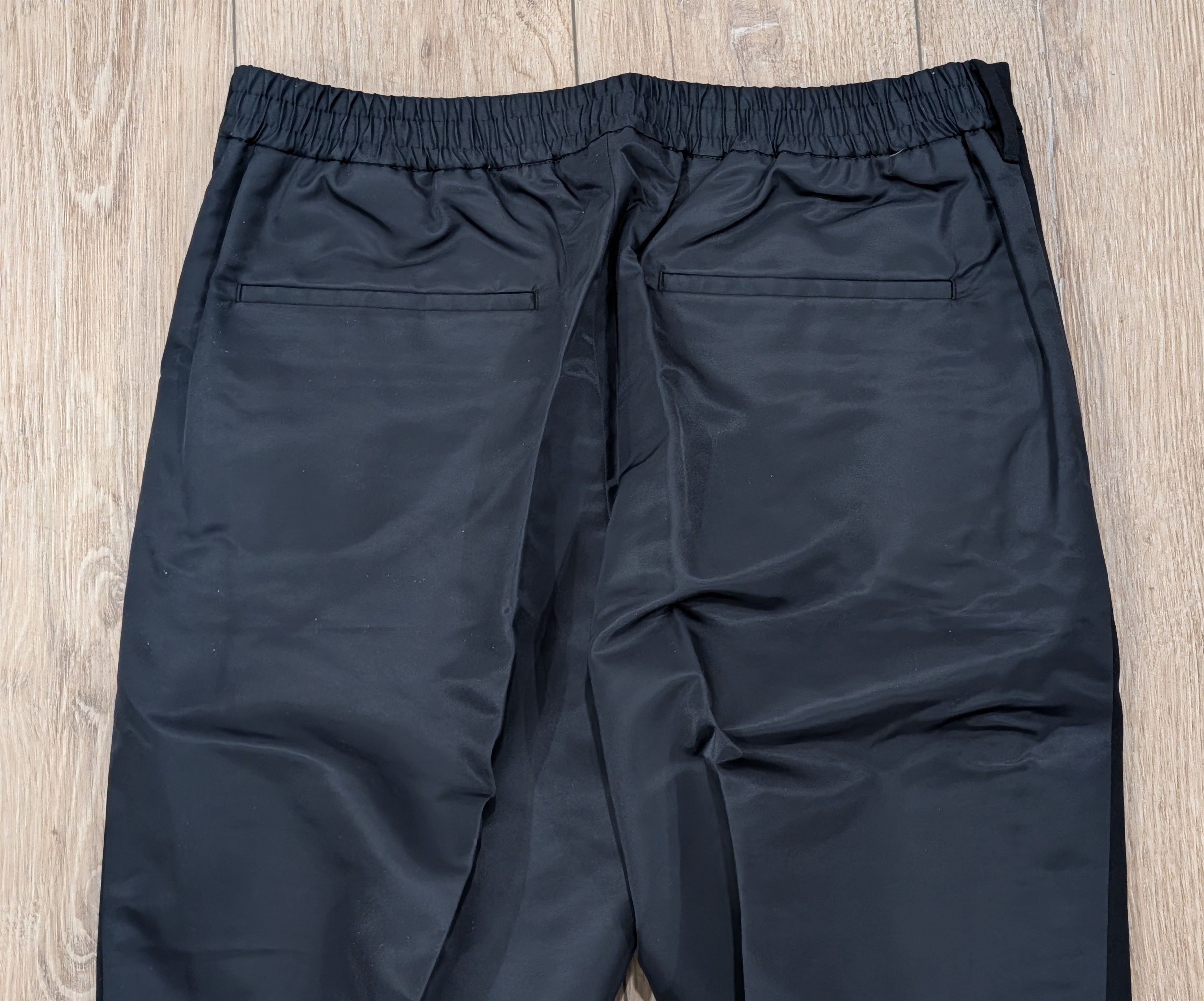Burberry Burberry Two-Tone Tapered Trousers Pants Black 48 US 32 Size US 32 / EU 48 - 5 Thumbnail