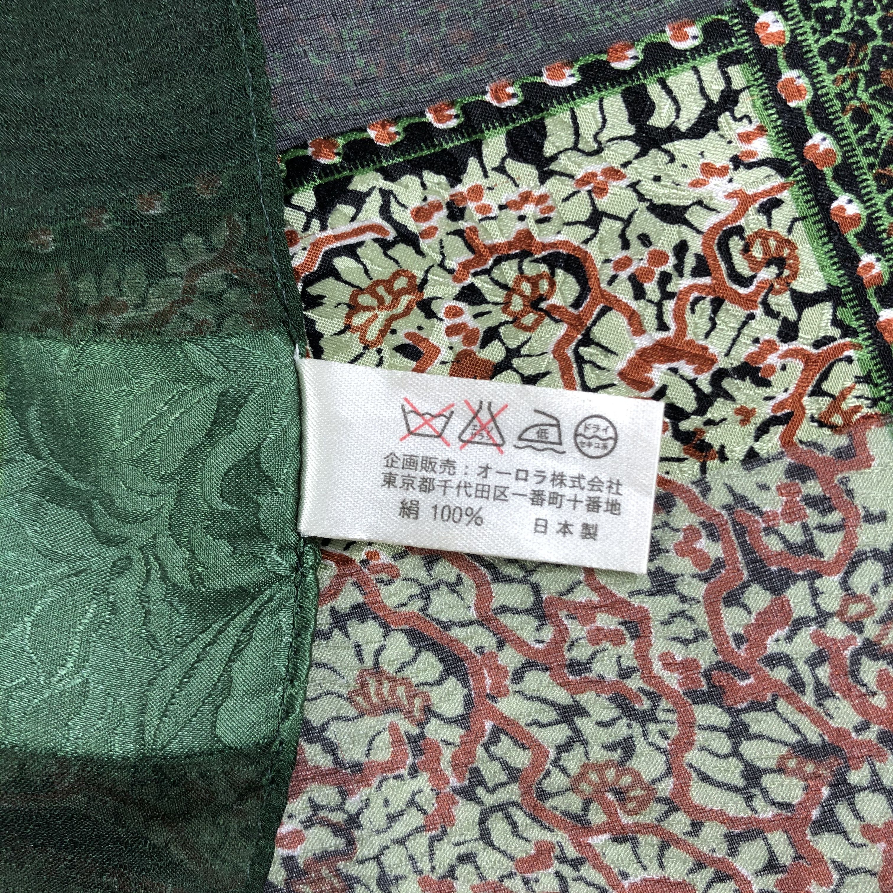 Vintage Vintage Luciano Soprani Silk Scarf Size ONE SIZE - 5 Thumbnail