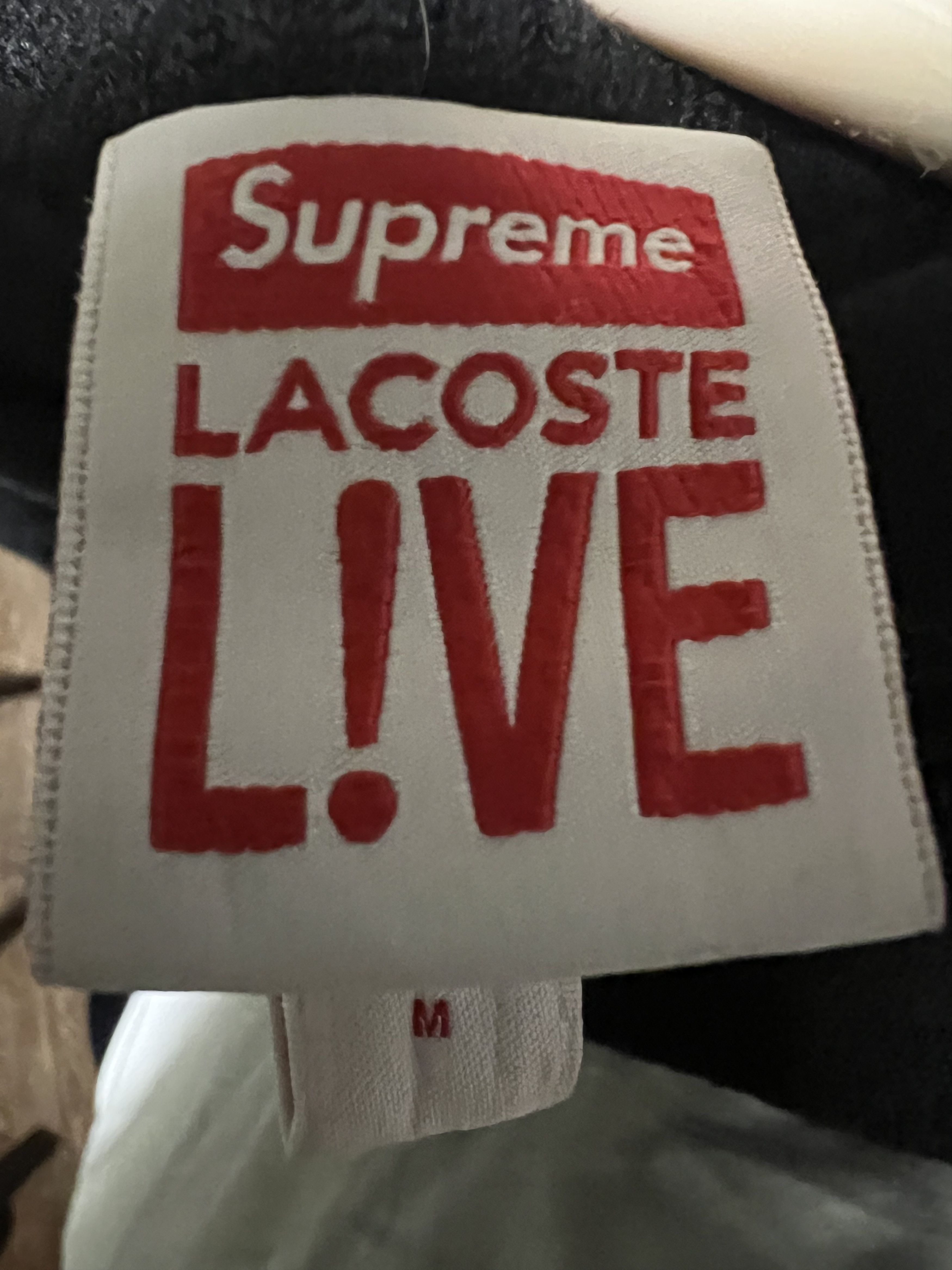 Lacoste × Supreme Supreme Lacoste Wool Varsity Jacket Size US M / EU 48-50 / 2 - 11 Thumbnail