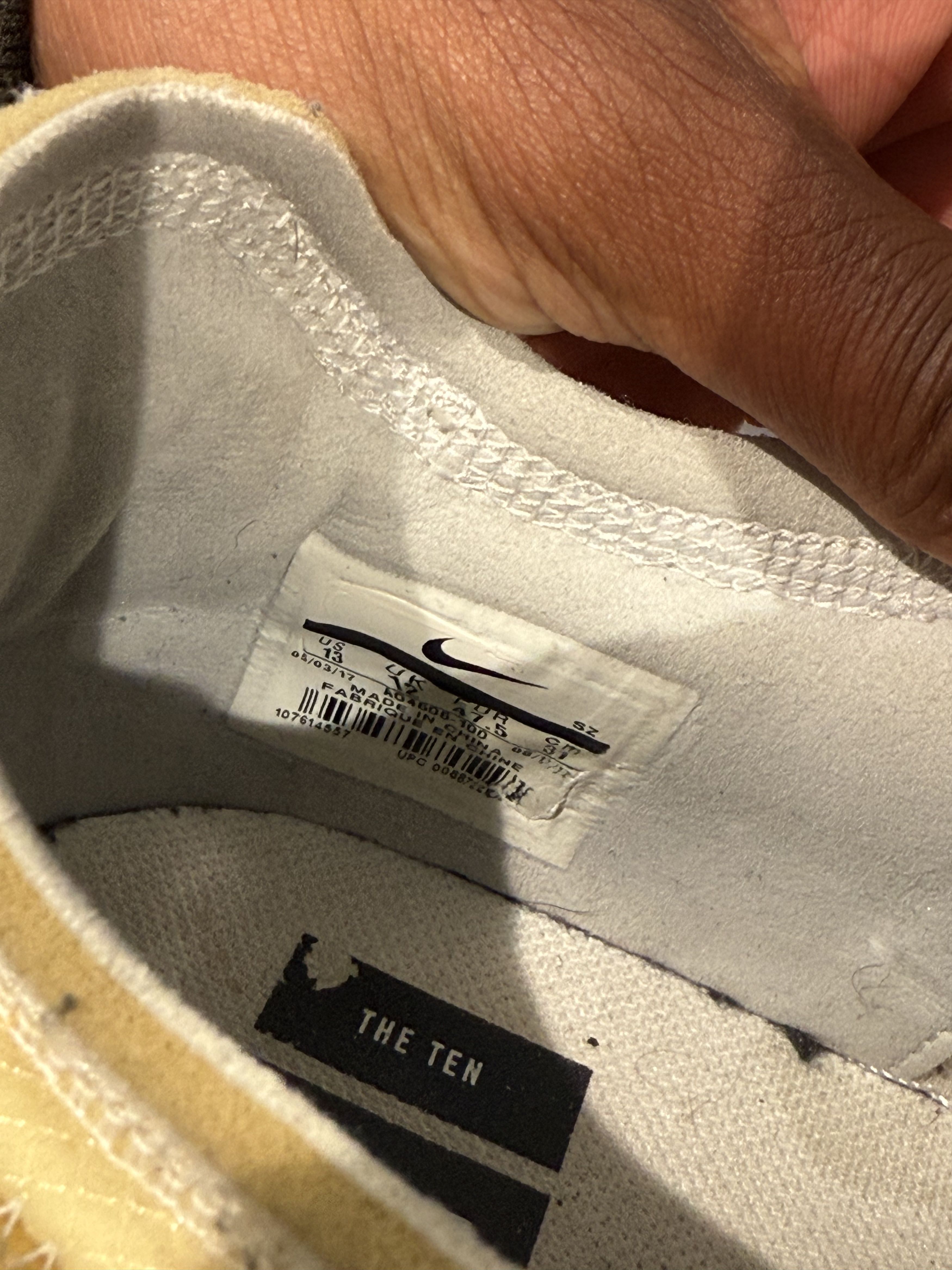 Nike × Off-White NIKE AF1 OFFWHITE "THE TEN" Size US 13 / EU 46 - 8 Thumbnail