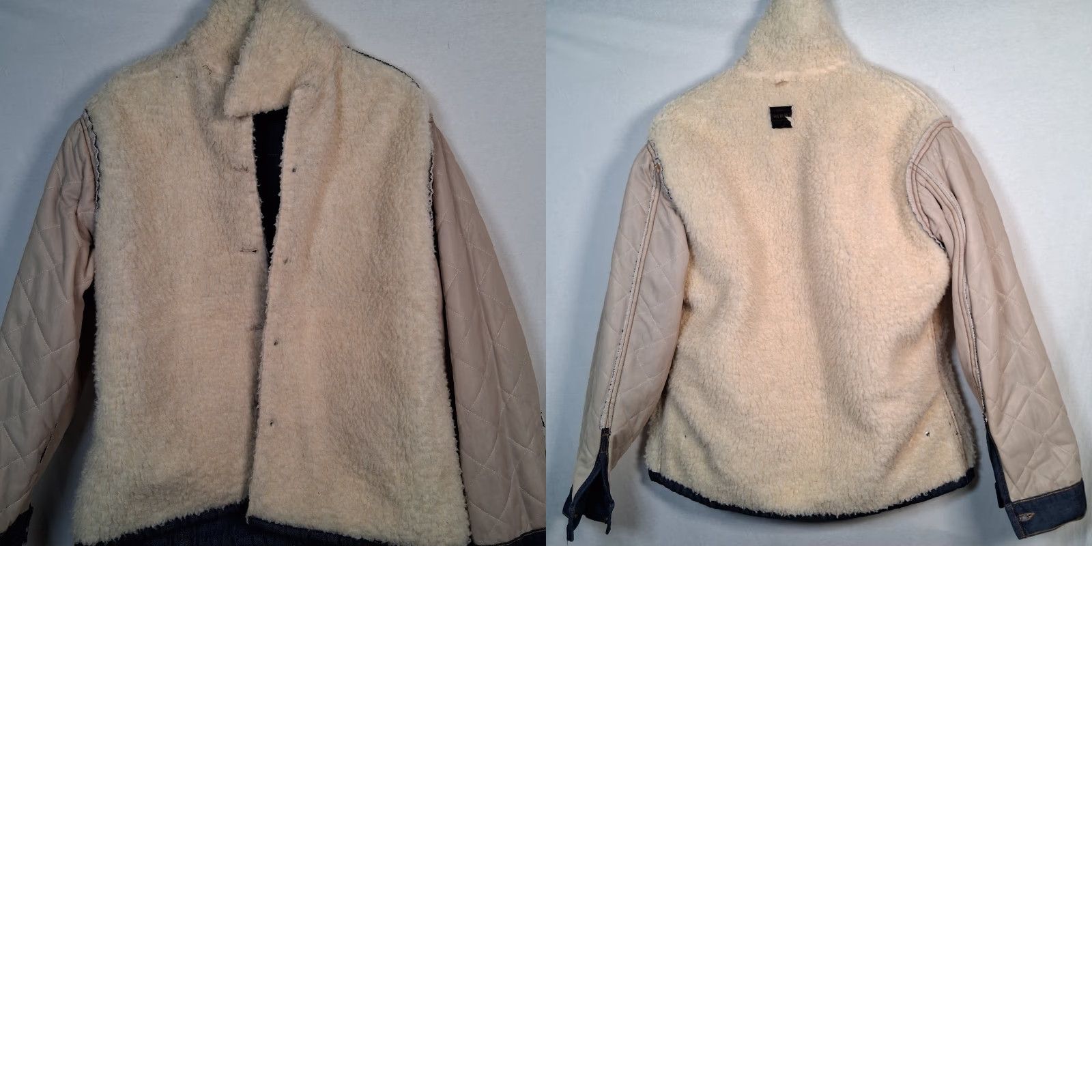 Sears VINTAGE Sears Roebucks Denim Trucker Jacket Men 46 R Blue Size US 30 / EU 46 - 11 Thumbnail