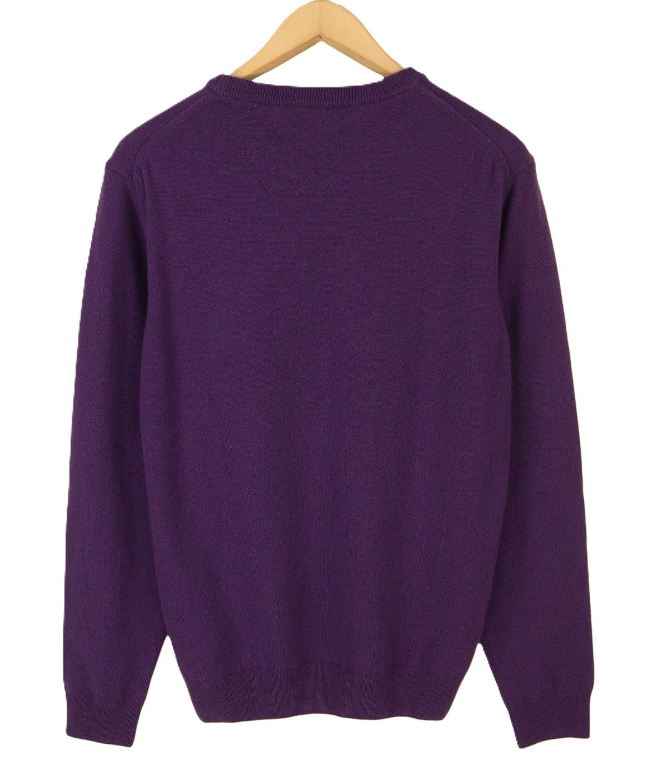 Gant SUPERFINE LAMBSWOOL CREW M Imperial Purple Jumper 87315 Size US M / EU 48-50 / 2 - 4 Thumbnail