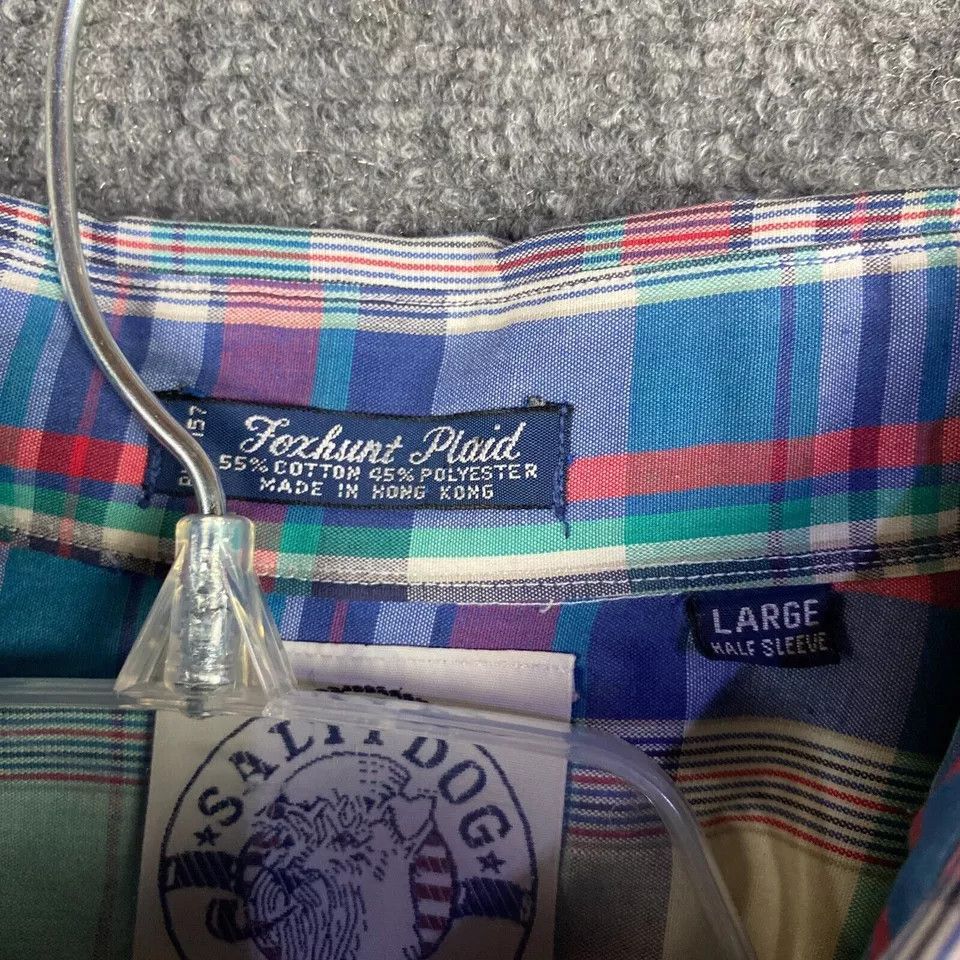 Gant Salty Dog Gant Button Down Shirt Men's Foxhunt Plaid L Size US L / EU 52-54 / 3 - 4 Thumbnail