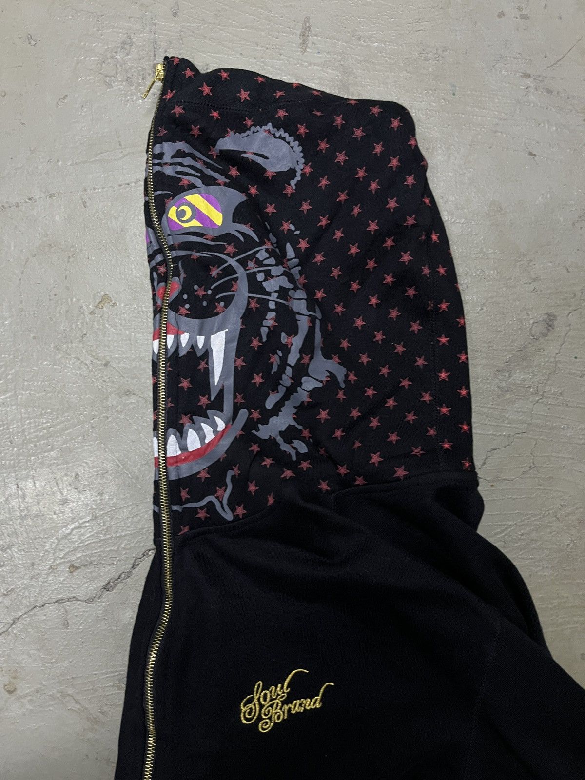 Beauty Beast × Vintage Soul Brand Y2K Full Zip Tiger hoodie like Bape Shark Size US XL / EU 56 / 4 - 5 Thumbnail