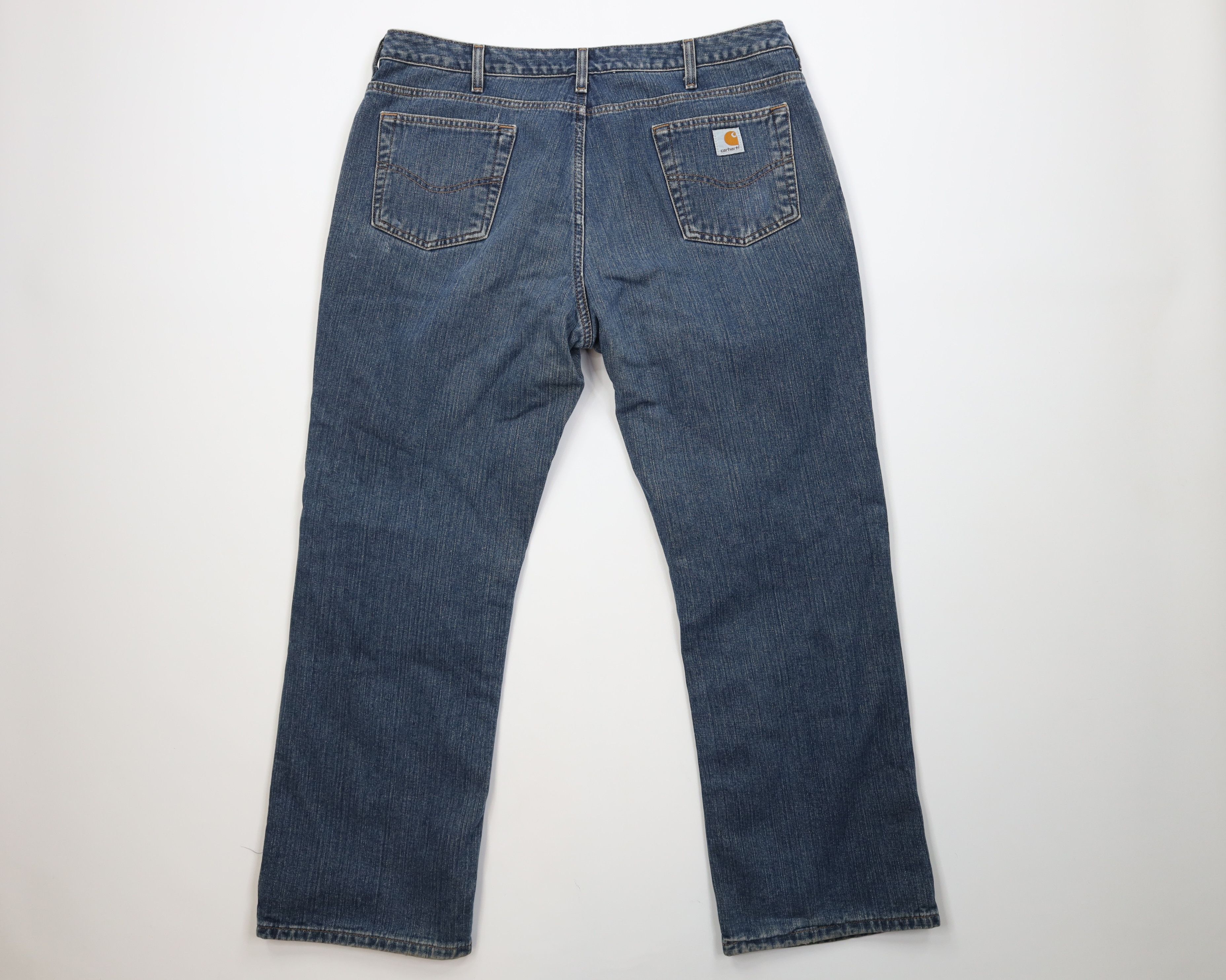 Carhartt Vintage Y2K Carhartt Lined Relaxed Wide Leg Denim Jeans Size 38" / US 16 / IT 52 - 10 Thumbnail