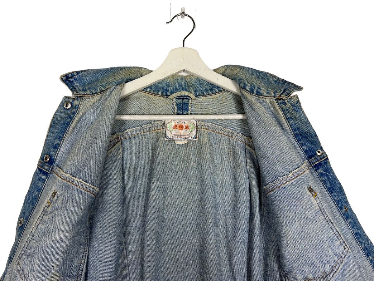 Japanese Brand 🔥 VINTAGE MOTESI DENIM CROP JACKET Size US M / EU 48-50 / 2 - 11 Thumbnail