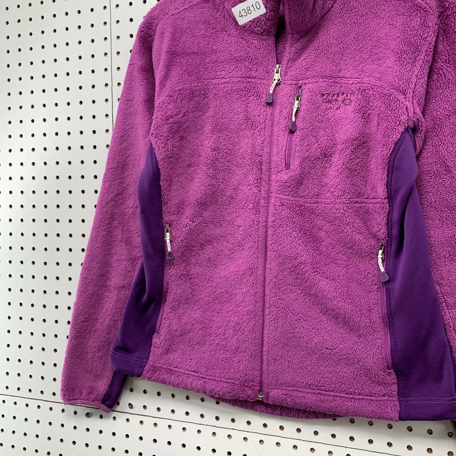 Mountain Hardwear Mountain Hardwear Pyxis Purple Jacket Women M Fleece Sherpa Outdoor Size M / US 6-8 / IT 42-44 - 3 Thumbnail