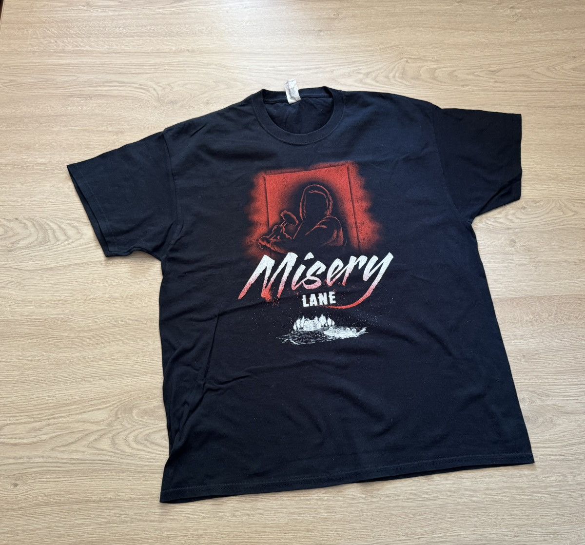 Vintage Vintage Gildan Misery Horror Movie by Steven King T-Shirt Size US XL / EU 56 / 4 - 1 Thumbnail