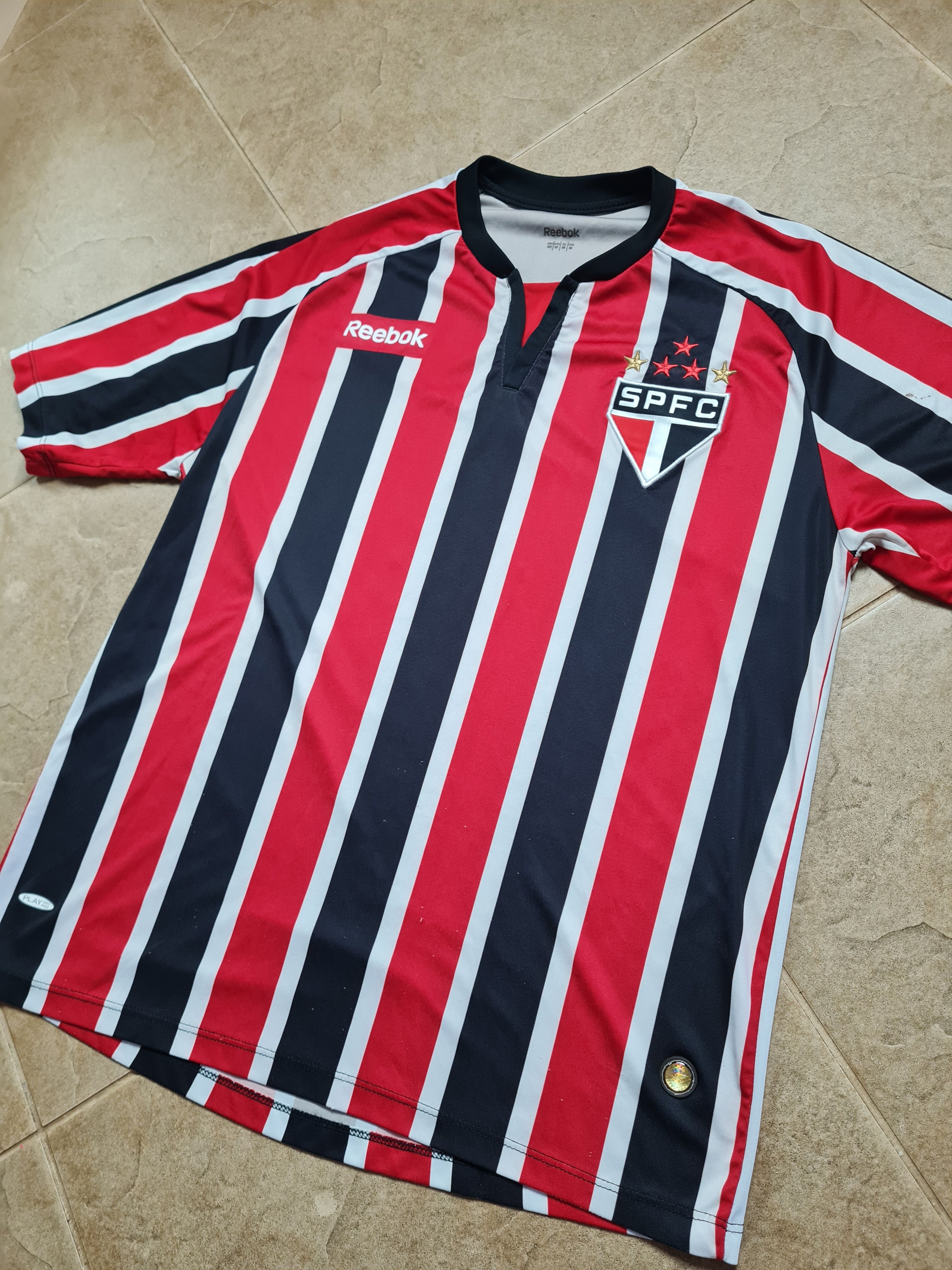Reebok Football Jersey Rare REEBOOK São Paulo FC 2010 Soccer Shirt Size US M / EU 48-50 / 2 - 5 Thumbnail