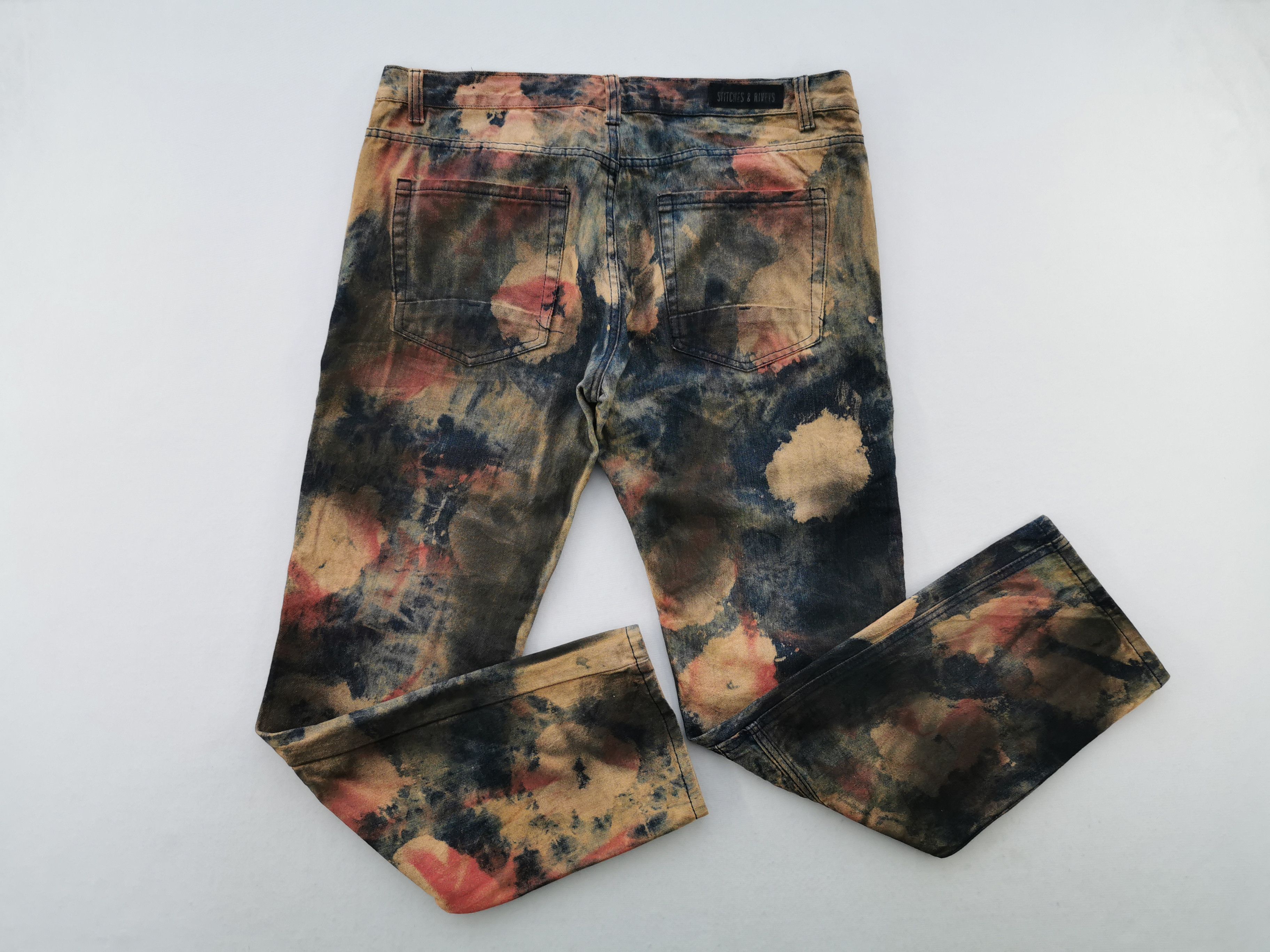 Vintage Vintage 90's Stitches & Rivets Bikers Denim Big Size 42 Size US 42 / EU 58 - 5 Thumbnail
