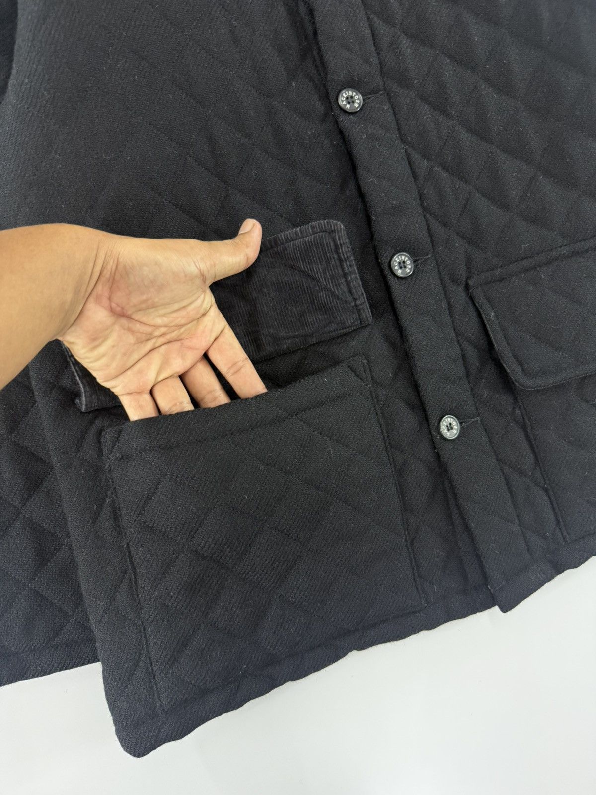 Mackintosh 🔥 Mackintosh Scotland wool Quilted Utility Light Jacket - 36 Size US S / EU 44-46 / 1 - 5 Thumbnail