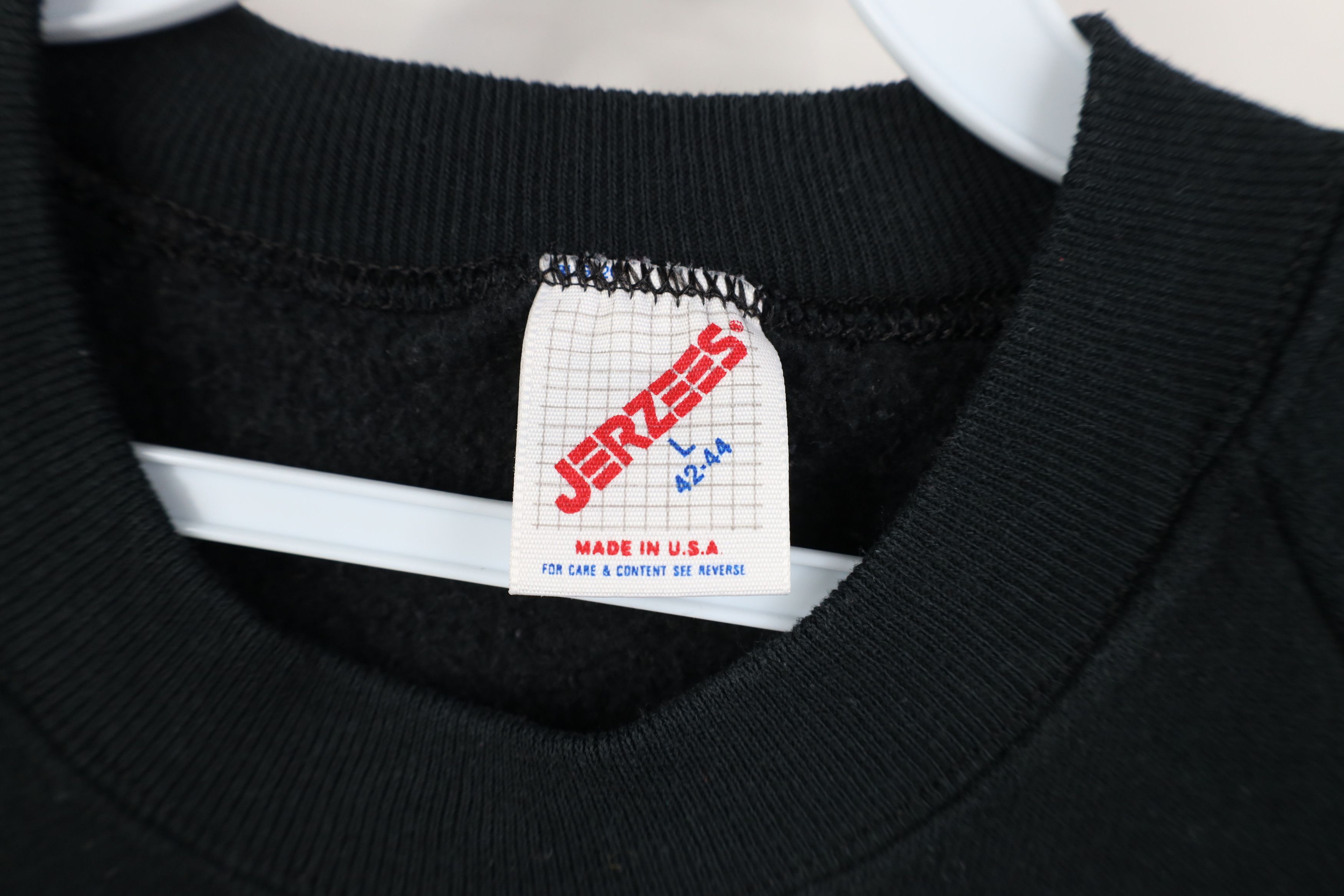 Vintage Vintage 90s Skating Kalamazoo Zoo Sweatshirt Black USA Size L / US 10 / IT 46 - 6 Thumbnail