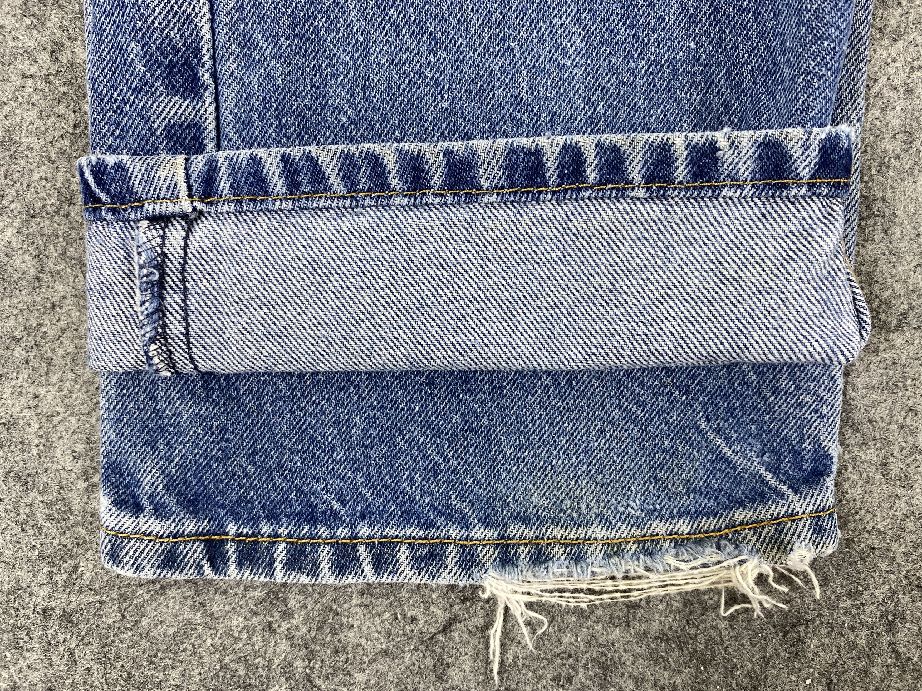 Levi's Painted Dirty Blue Vintage Levi's 505 32x30 Denim -JN1849 Size US 32 / EU 48 - 8 Thumbnail