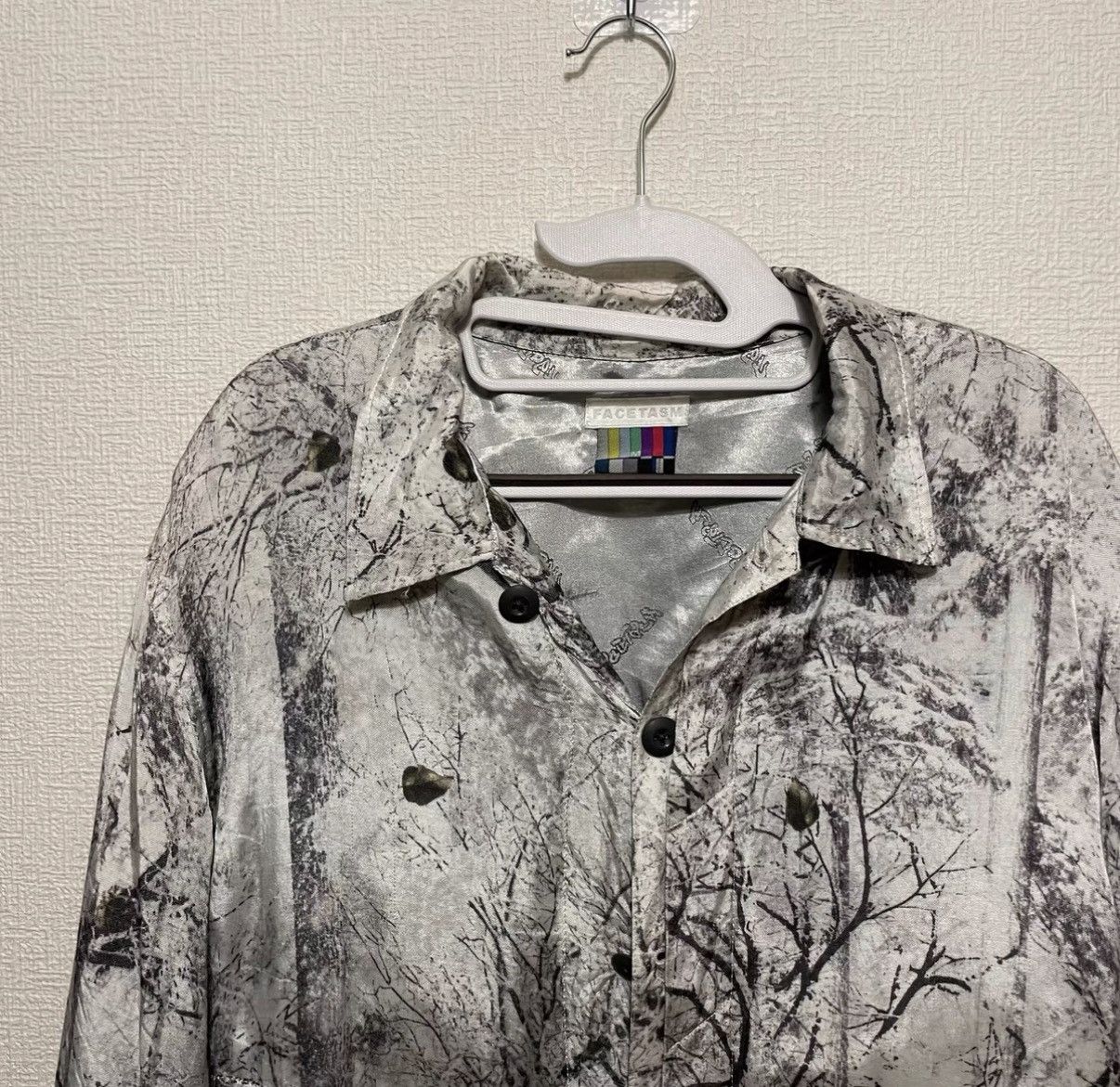 Facetasm Facetasm Japanese Designer Brand Ink Painting Shirt K24 Size US M / EU 48-50 / 2 - 2 Thumbnail
