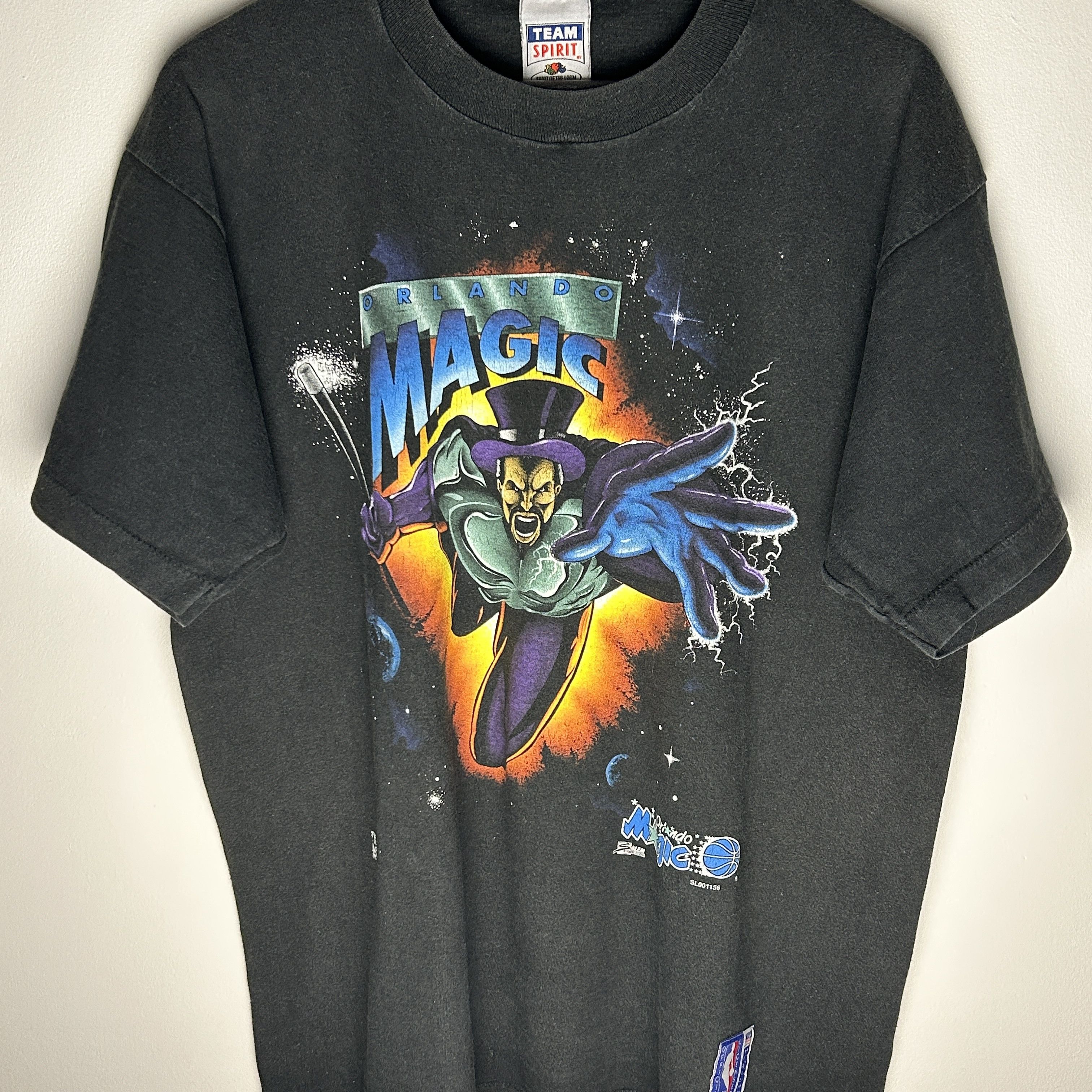 Salem Sportswear Vintage Orlando Magic Superhero 90’s NBA T-shirt Size US L / EU 52-54 / 3 - 2 Thumbnail