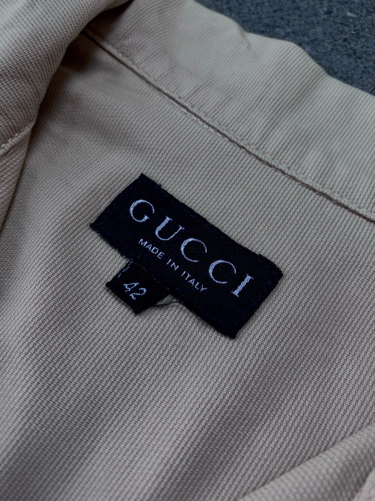 Gucci 2000s Corduroy Corset Slim Shirt by Tom Ford Size S / US 4 / IT 40 - 6 Thumbnail